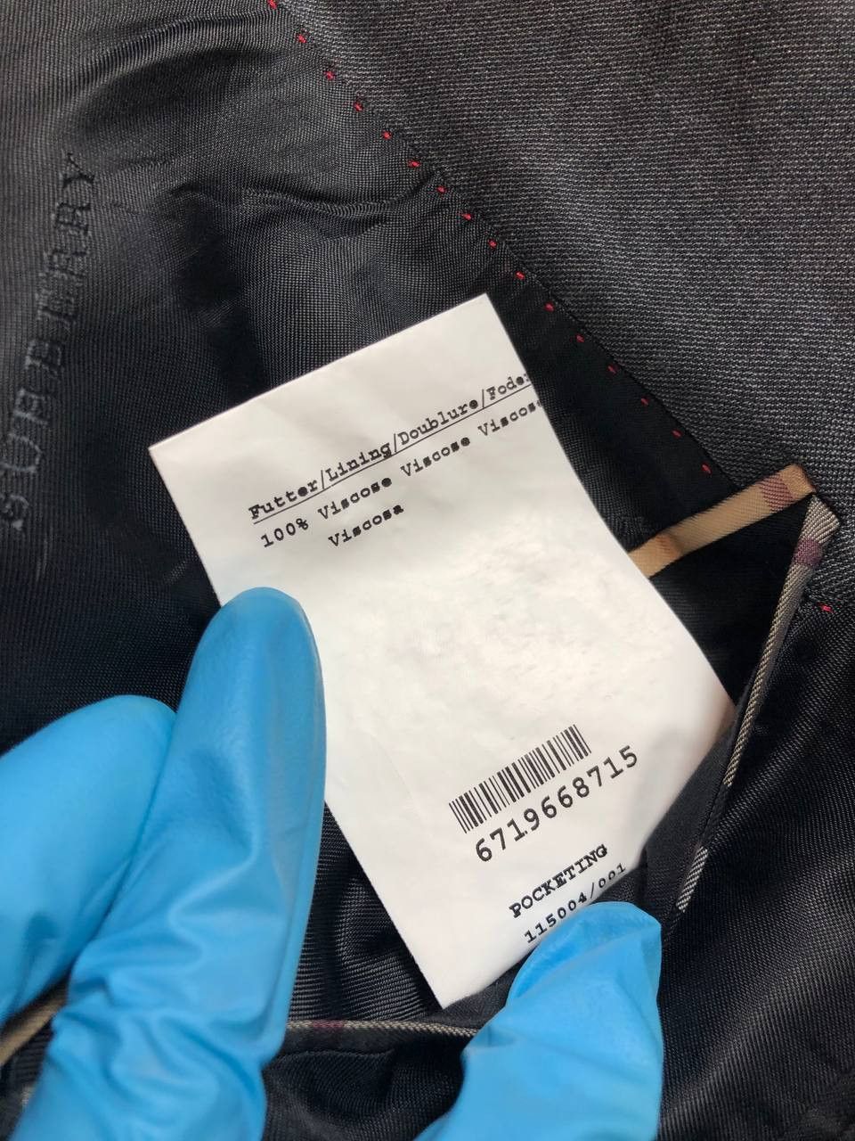 Burberry Burberry Suit Jacket Pants Set Up Size 52R - 4 Thumbnail