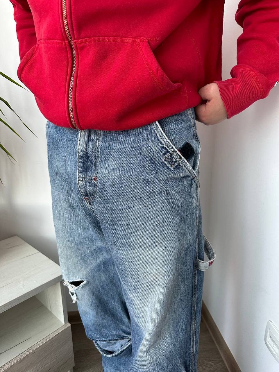 Japanese Brand × Vintage × Wu-Tang Clan Vintage Wu-Wear Denim Wu-Tang Baggy Japanese Pants Size US 32 / EU 48 - 5 Thumbnail