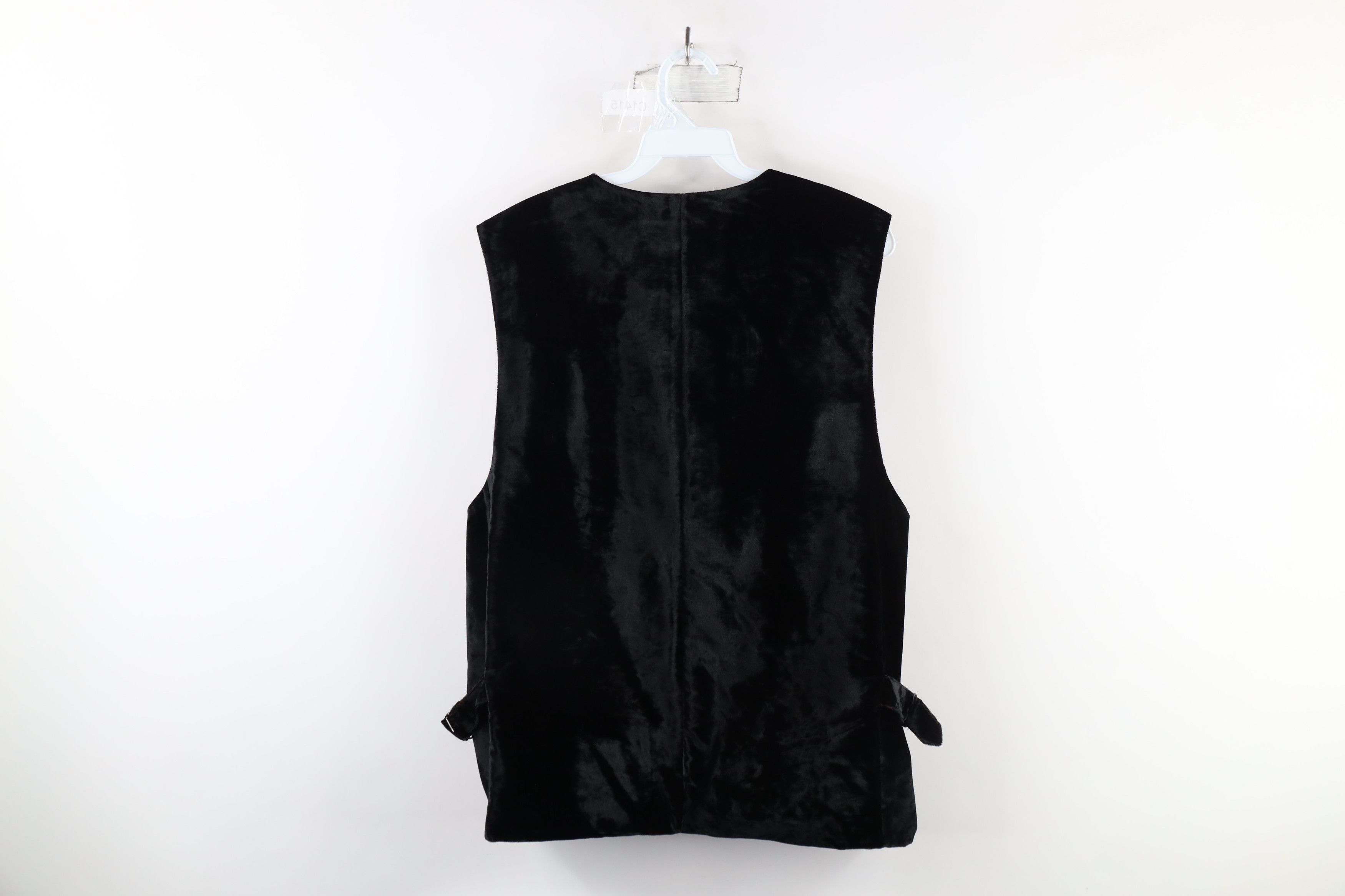 Vintage Deadstock Vintage 90s Streetwear Side Buckle Vest Jacket Size US XL / EU 56 / 4 - 12 Thumbnail