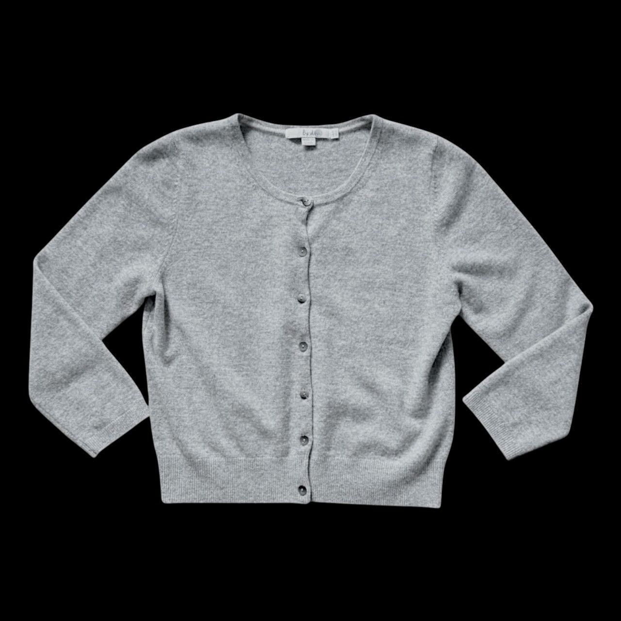 Boden Boden Gray Cashmere Sweater Cardigan | Size 6 Size M / US 6-8 / IT 42-44 - 1 Thumbnail