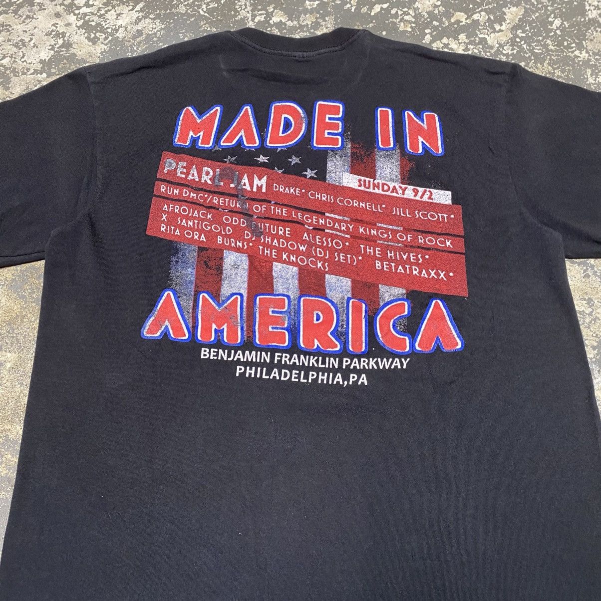 Rap Tees × Vintage Vintage Made in America Festival Jay Z Drake Lil Scott Rap Size US M / EU 48-50 / 2 - 12 Thumbnail