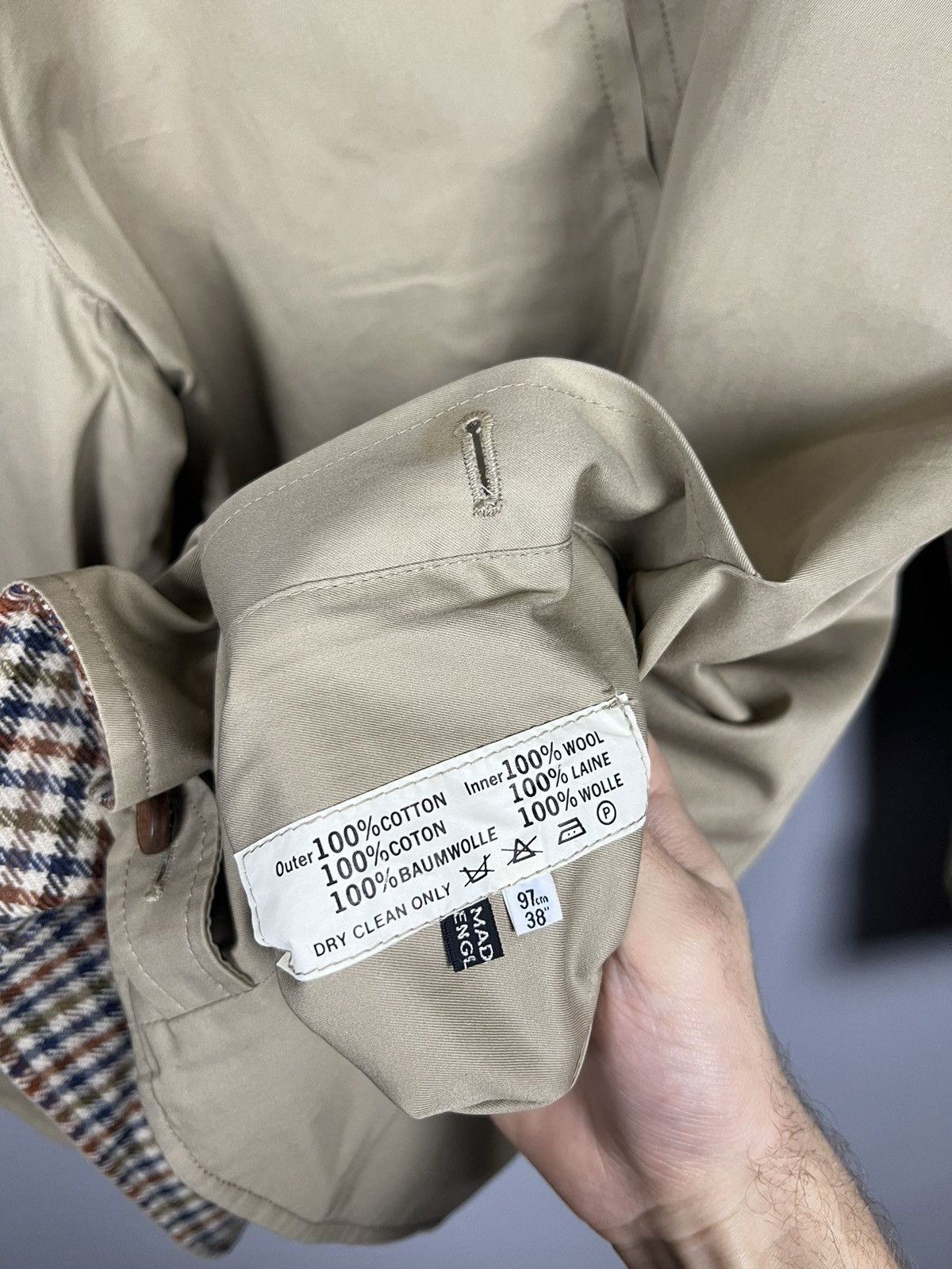 DAKS DAKS LONDON REVERSIBLE hurrington jacket Size M / US 6-8 / IT 42-44 - 2 Thumbnail