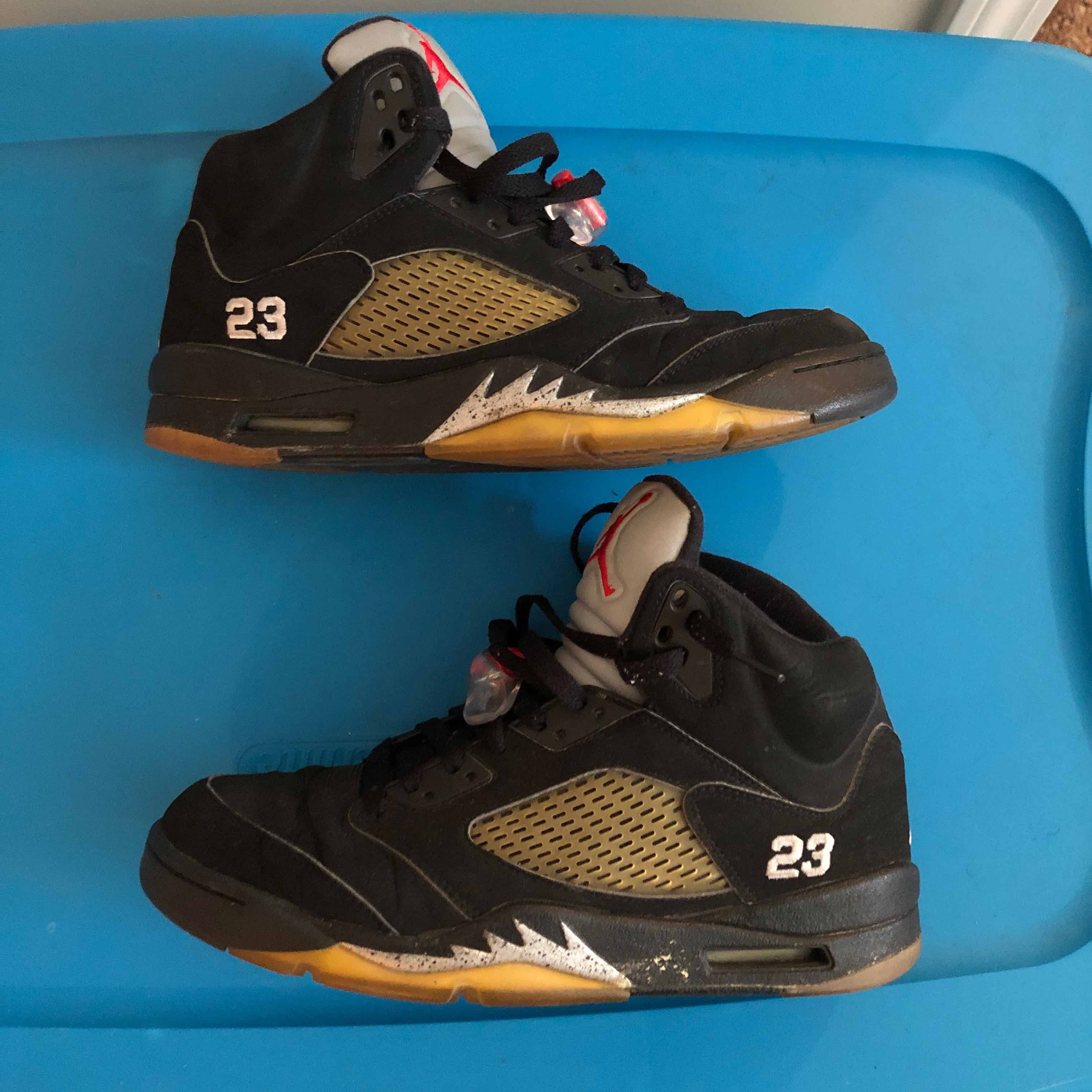 Jordan 5 metallic 2007 hotsell