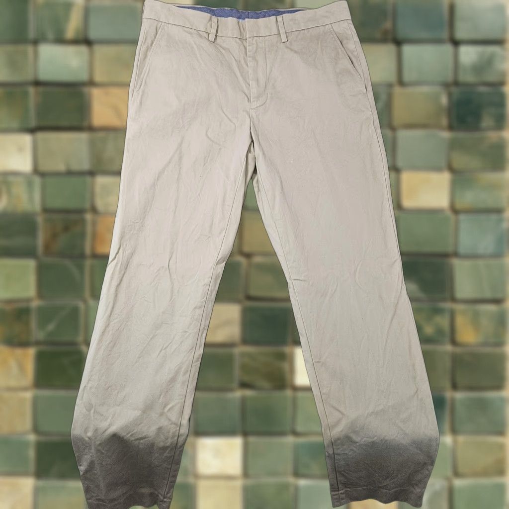 J.Crew J.Crew Bowery Chino Pants Mens 32x32 Beige Slim Fit Cotton Flat Front Casual Size US 32 / EU 48 - 1 Thumbnail