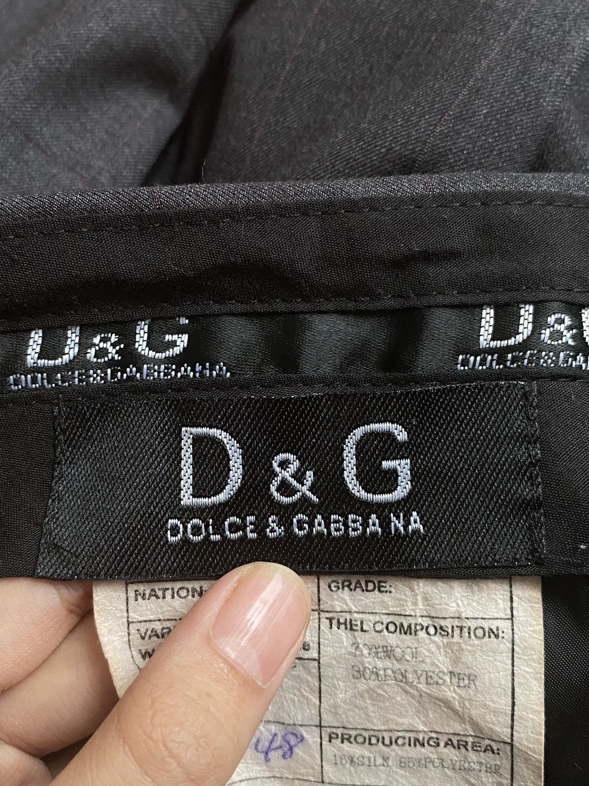 Dolce & Gabbana × Vintage Vintage Brand Dolce & Gabana Patchwork Pants 2000s Size US 33 - 9 Thumbnail