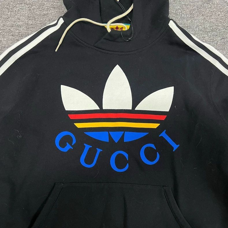 Gucci Gucci x Adidas Color Logo Hoodie-2507 Size US S / EU 44-46 / 1 - 3 Thumbnail