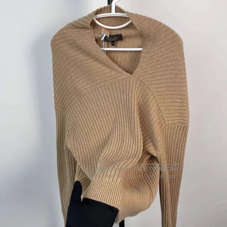 Loro Piana Loro Piana Asymmetrical Cashmere Sweater Size M / US 6-8 / IT 42-44 - 5 Thumbnail