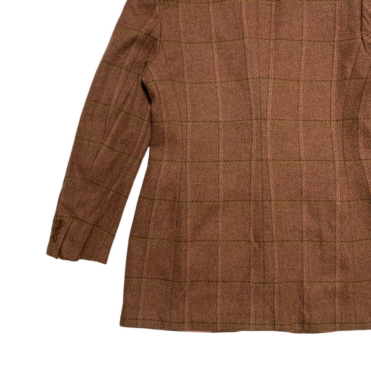 Max Mara Max Mara Checkered Jacket Size S / US 4 / IT 40 - 8 Thumbnail