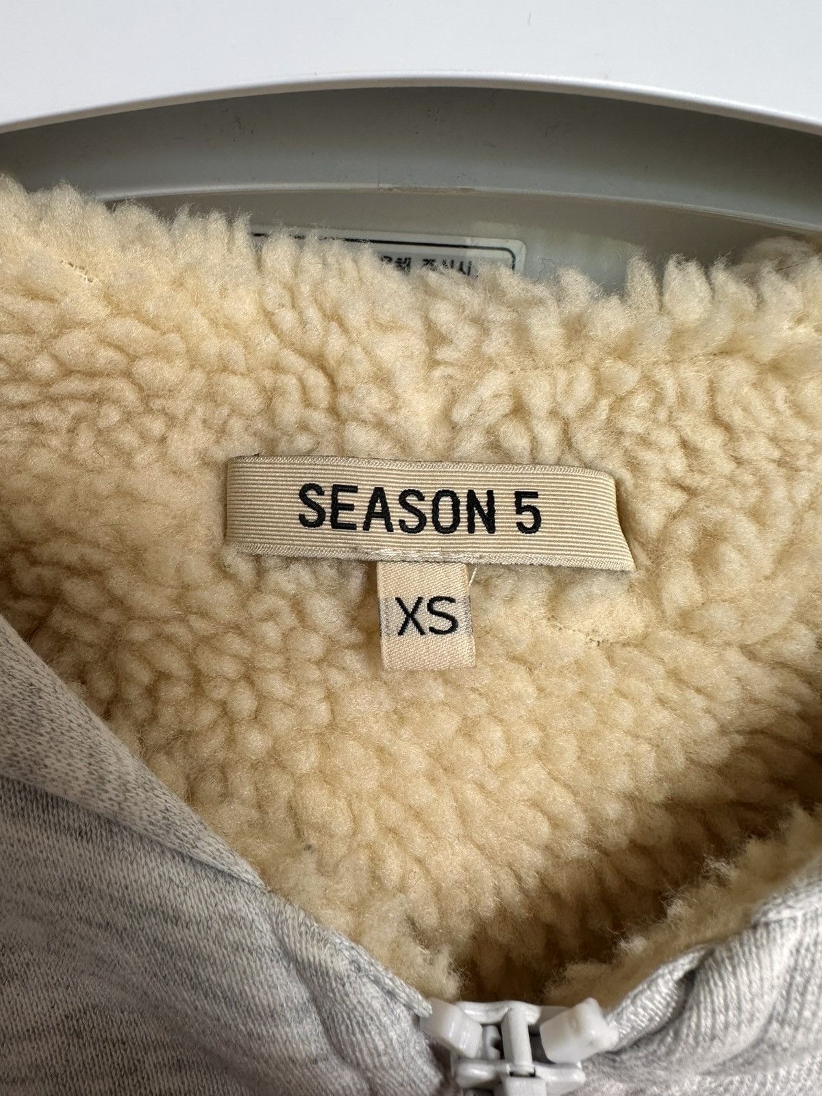 Yeezy Yeezy season 5 zid up hoodie heather grey Size US XS / EU 42 / 0 - 2 Thumbnail