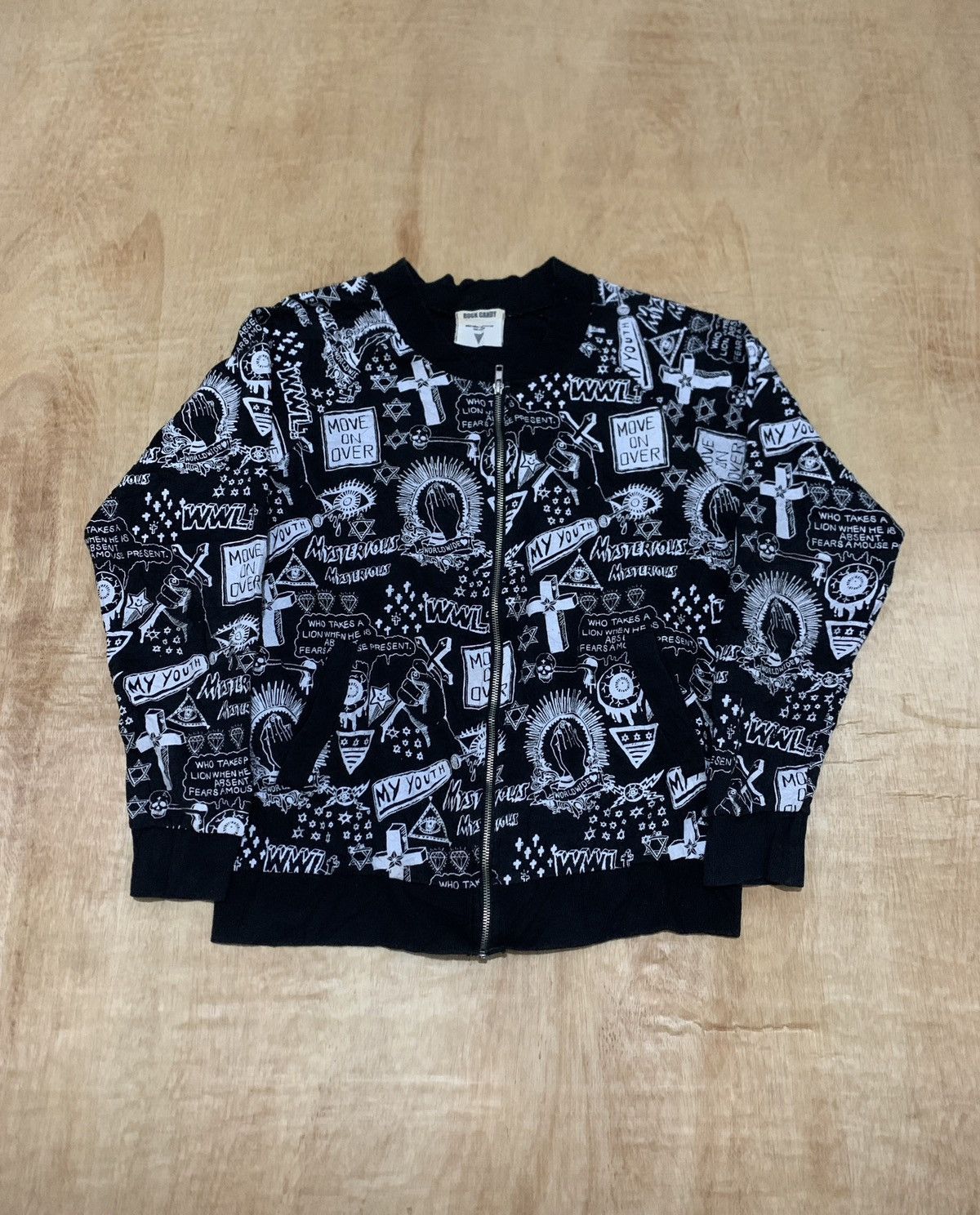 Hysteric Glamour Y2k Rock Candy Full Print Sweatshirt Size US M / EU 48-50 / 2 - 1 Thumbnail