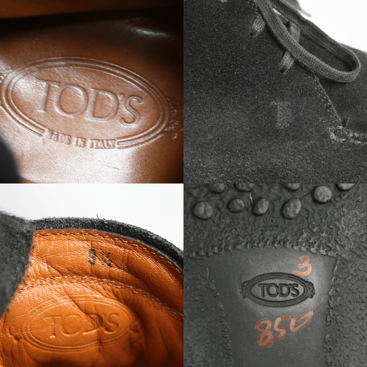 Tod's Chukka Suede Boots Size US 10.5 / EU 43-44 - 12 Thumbnail