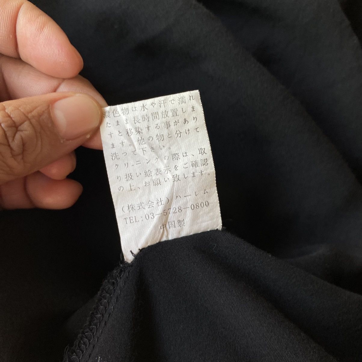 Japanese Brand GHOST OF HARLEM Punk Y2K Black Pleated Pearl Button Shirt Size S / US 4 / IT 40 - 11 Thumbnail