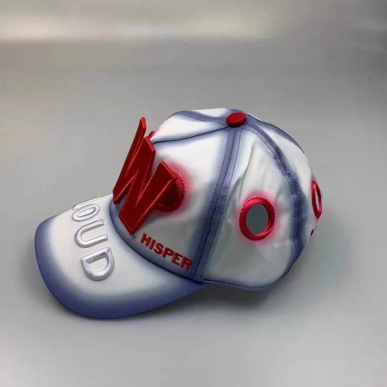 Walter Van Beirendonck Mirrored Gradient Cap - dmc