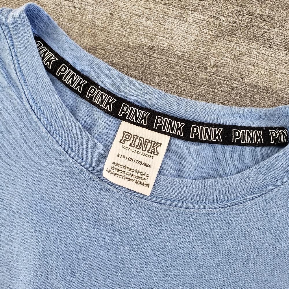Designer Light Blue VS Caged Long Sleeve Size S / US 4 / IT 40 - 4 Thumbnail