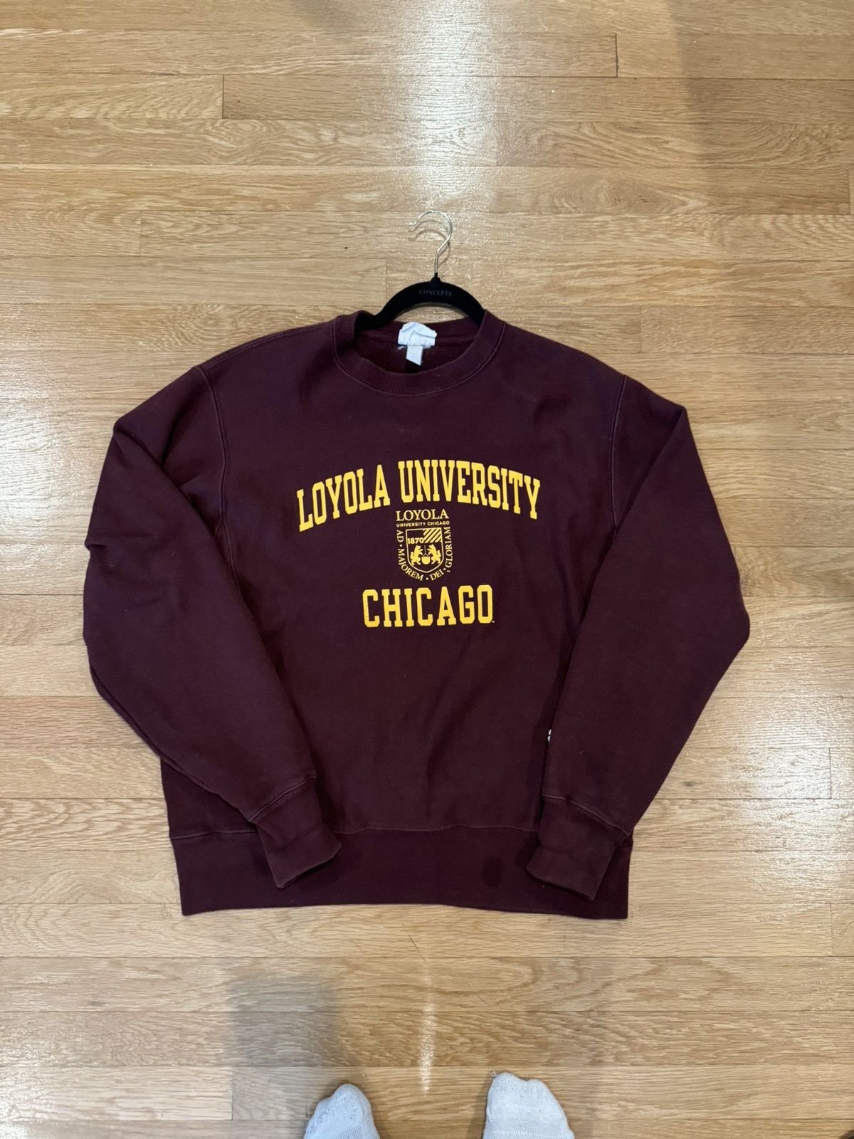 Vintage Vintage Loyola university crewneck Size US M / EU 48-50 / 2 - 1 Thumbnail