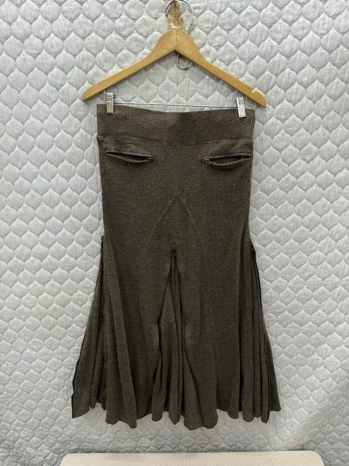 GOA 🔥🔥🔥ARCHIVE GOA MULTI ZIPPER PUNKS SKIRTS Size 30" / US 8 / IT 44 - 7 Thumbnail