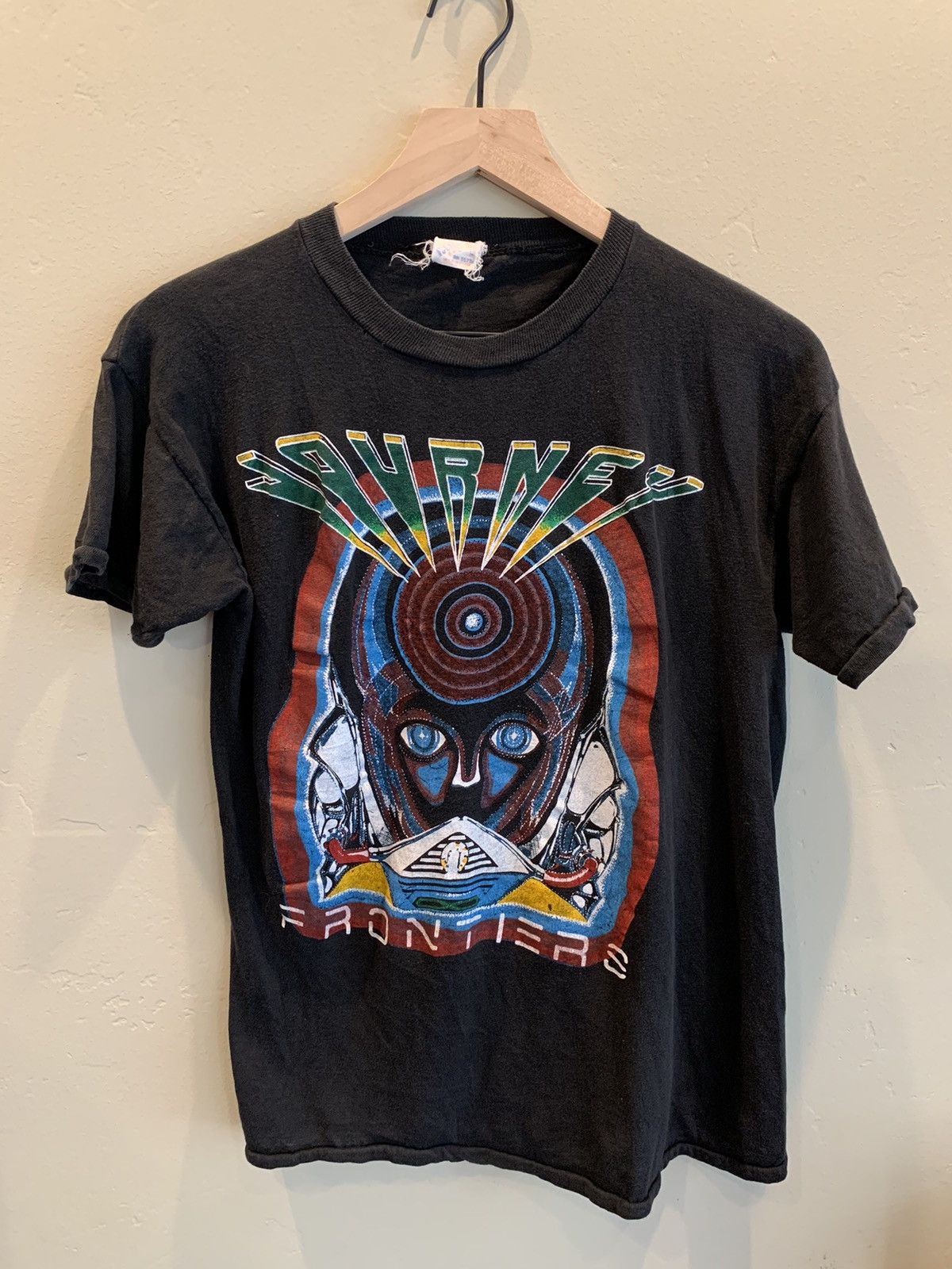 Band Tees *RARE* Vintage 1983 Journey Frontiers Tour Band T-Shirt - L Size US L / EU 52-54 / 3 - 1 Thumbnail