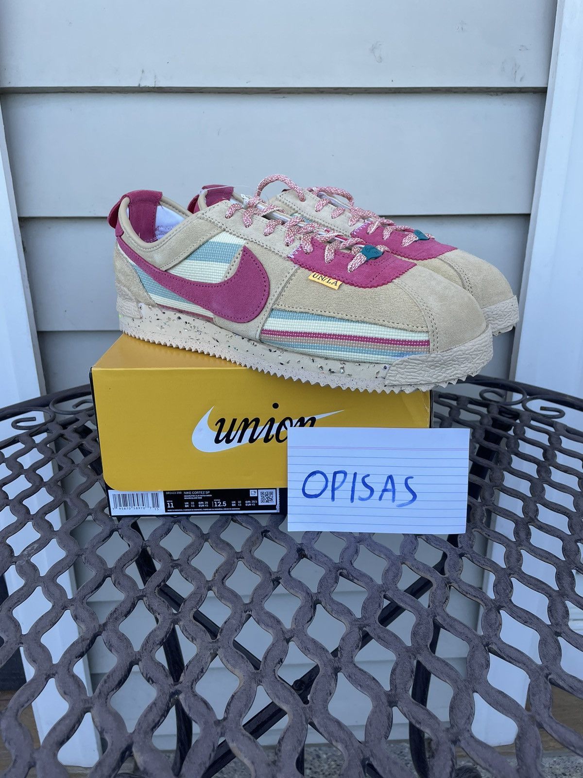 Union Nike Cortez Sesame