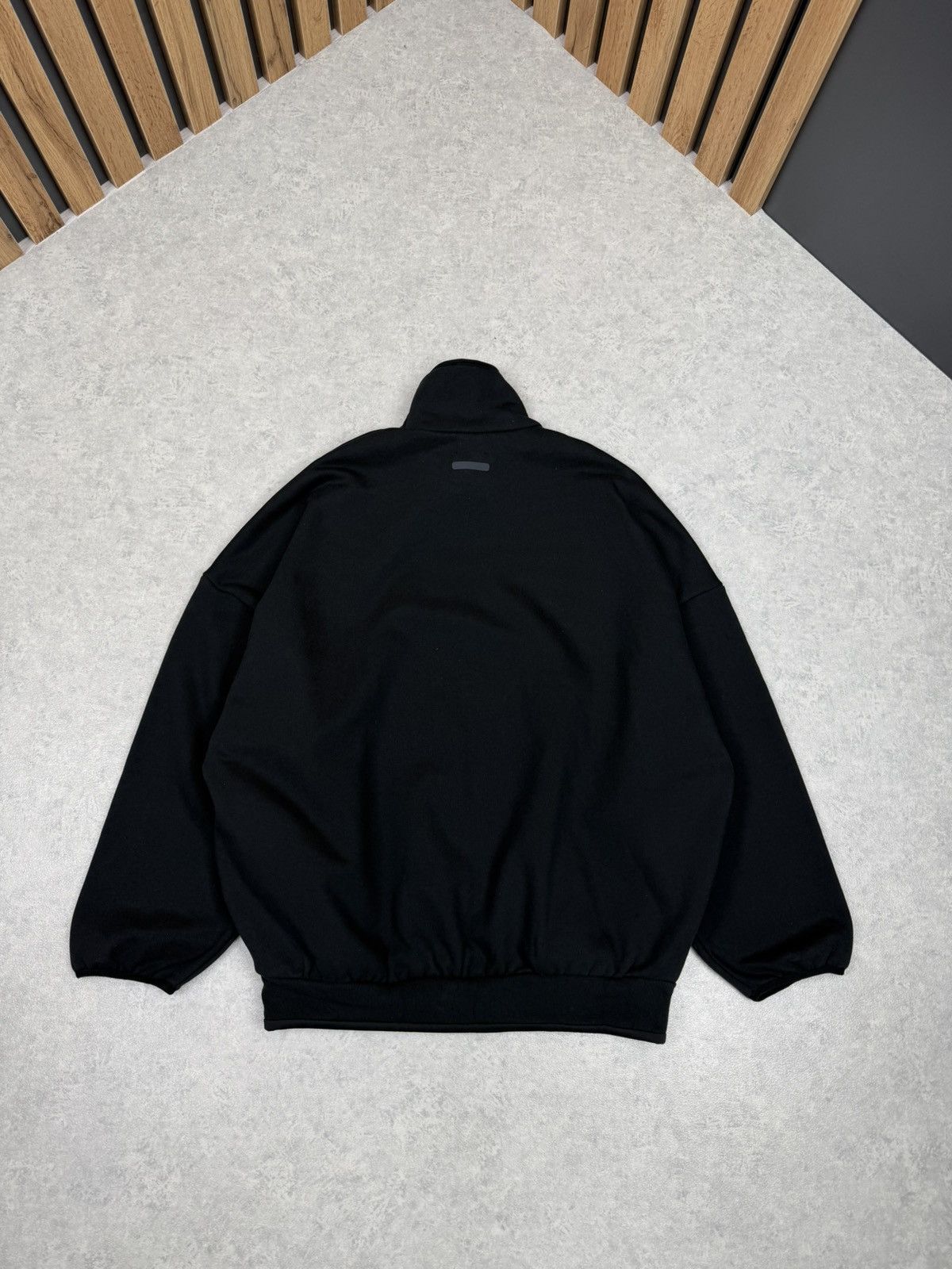 Adidas × Fear of God Adidas x Fear Of God Athletics Fleece Mock Sweatshirt Black Size US M / EU 48-50 / 2 - 10 Thumbnail