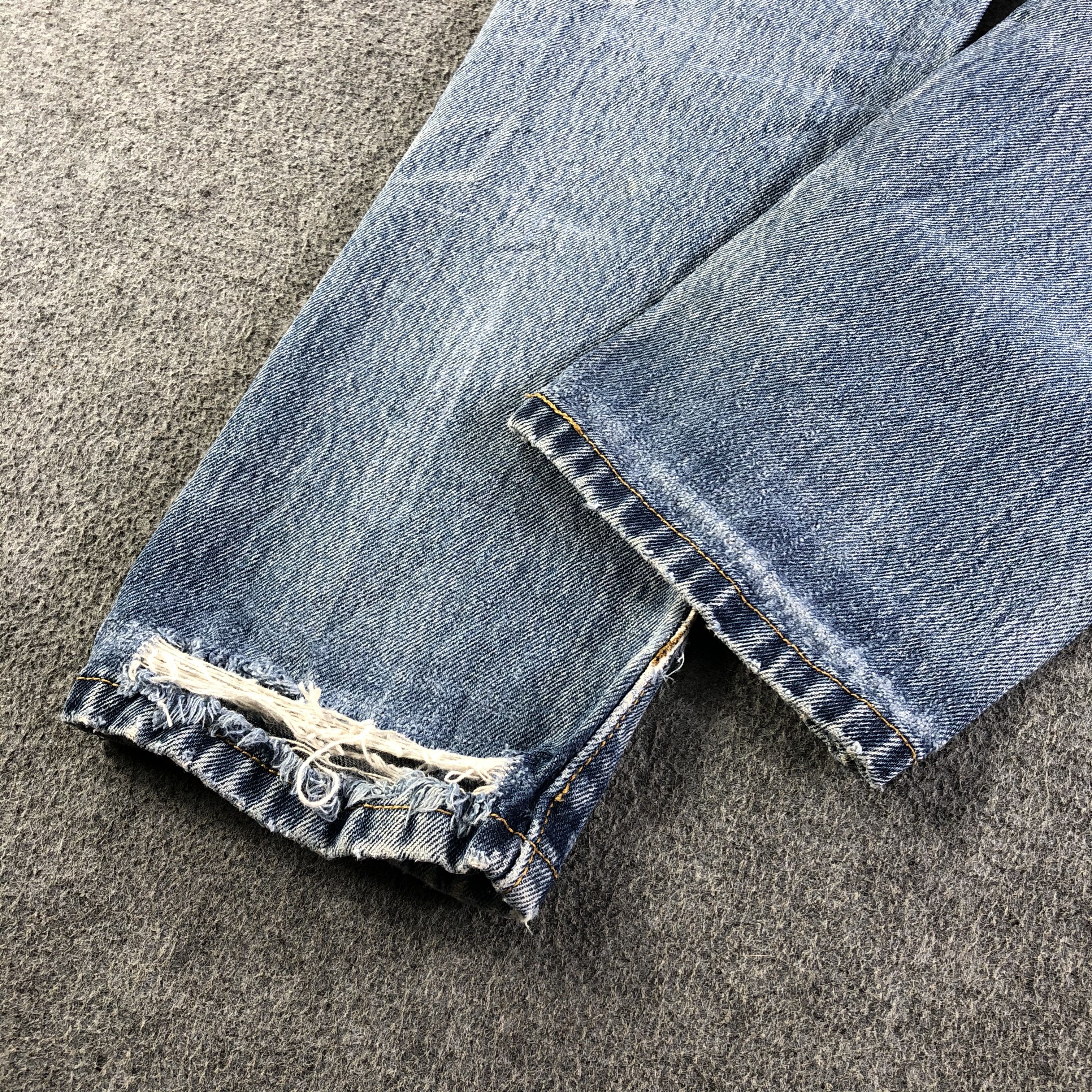 Levi's Vintage Distressed Levis 501 Jeans-J4240 Size US 31 - 6 Thumbnail