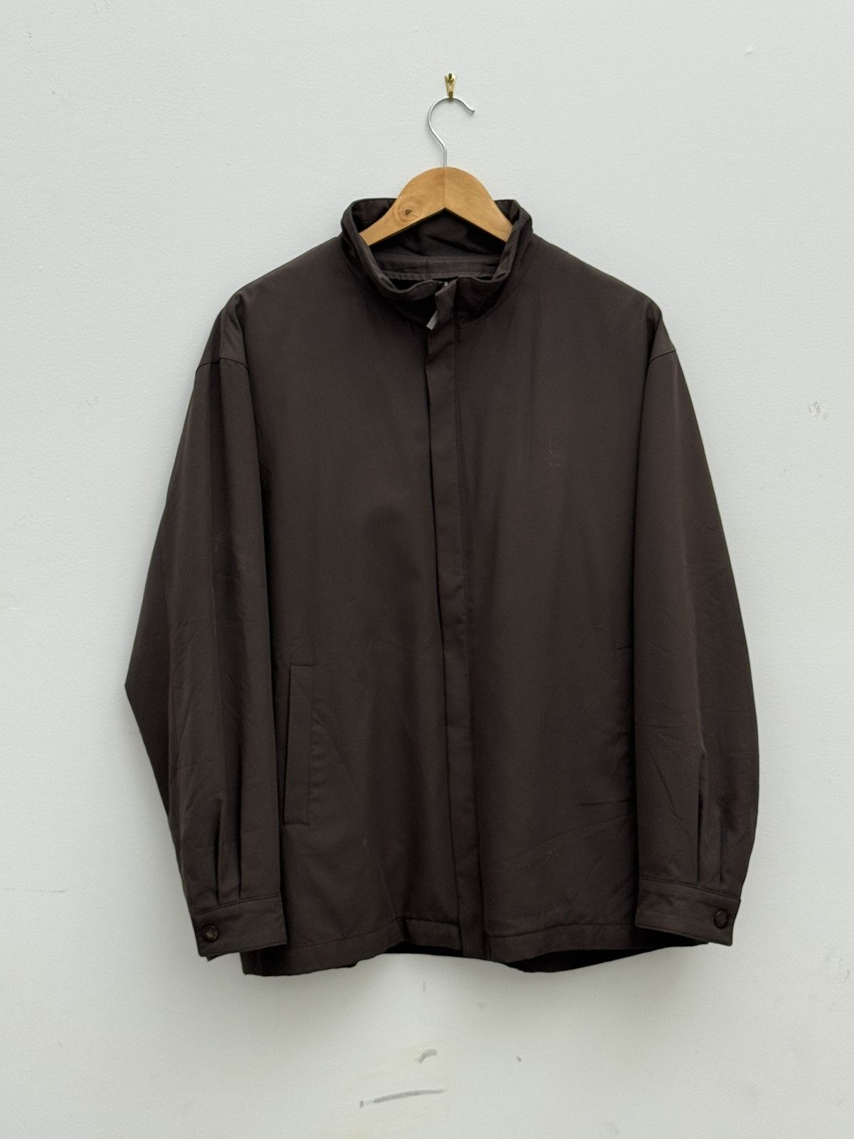 Yves Saint Laurent YSL Light Jacket - Por Homme - Brown Size US L / EU 52-54 / 3 - 1 Thumbnail