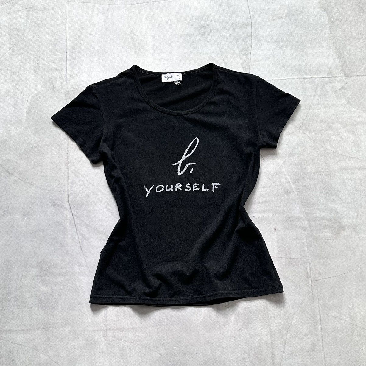 agnes b. Vintage Agnes B Yourself France T Shirt Cop Copine Vibe Size M / US 6-8 / IT 42-44 - 1 Thumbnail