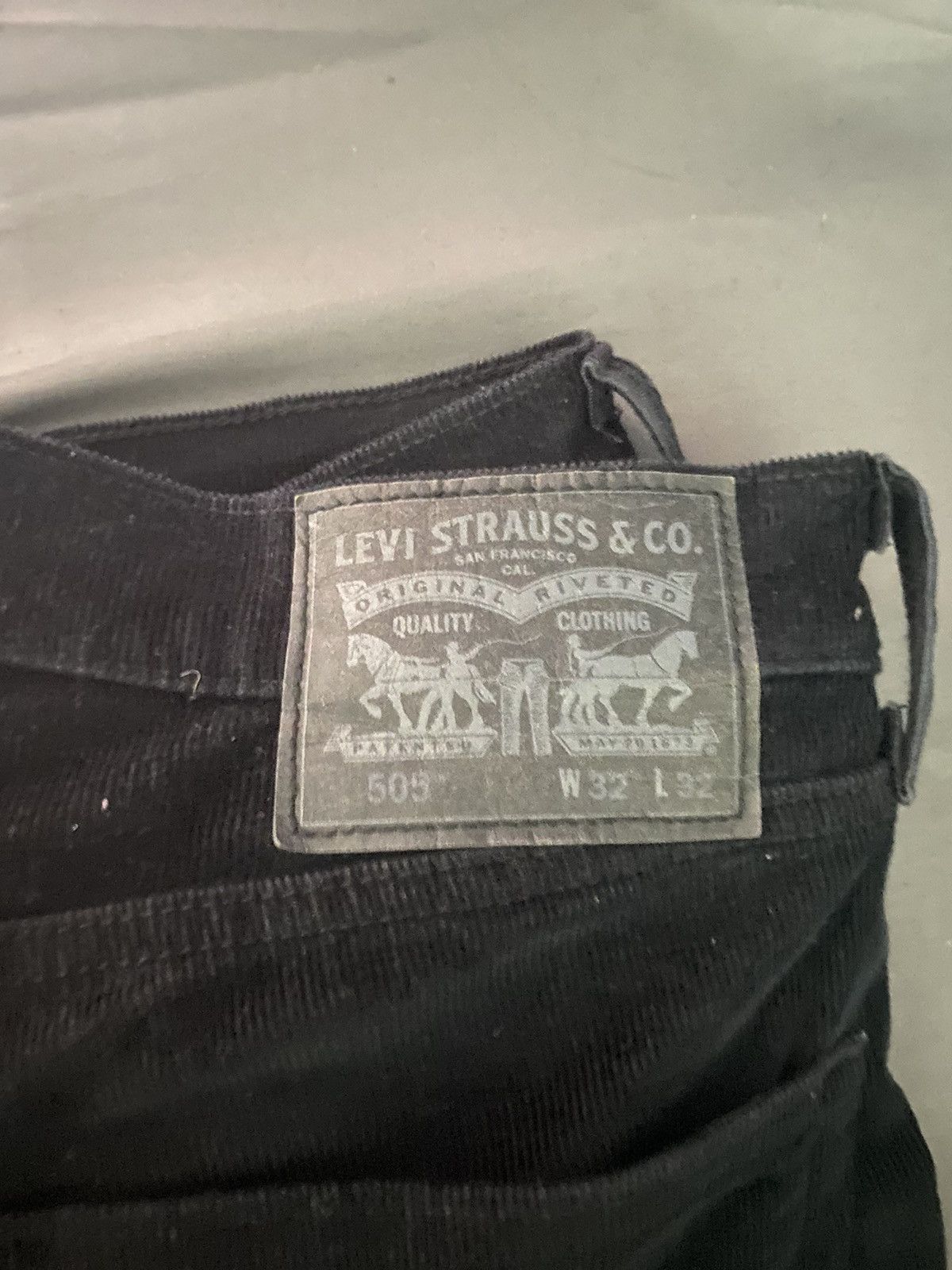 Levi's × Levi's Vintage Clothing Levis black pants loose fit Size US 32 / EU 48 - 3 Thumbnail