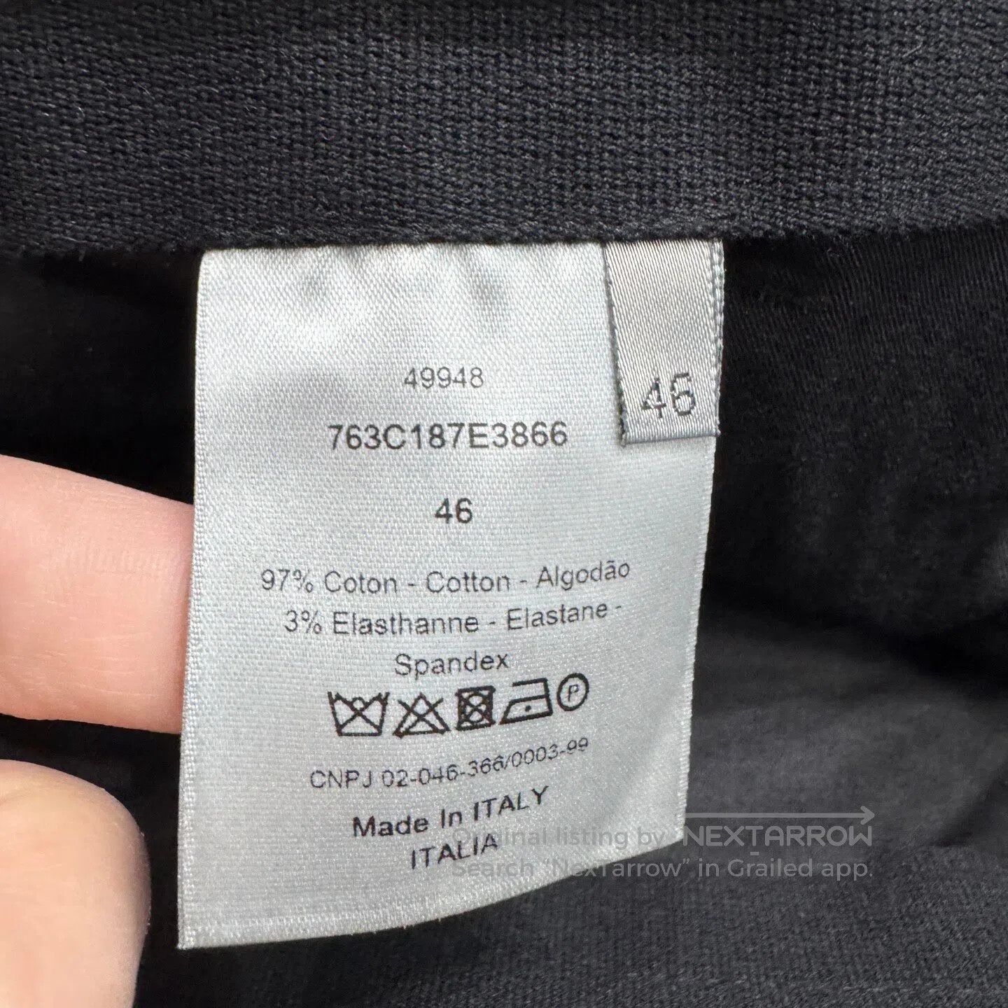 Dior Dior Zippered pocket casual pants| Size US 30 / EU 46 - 4 Thumbnail