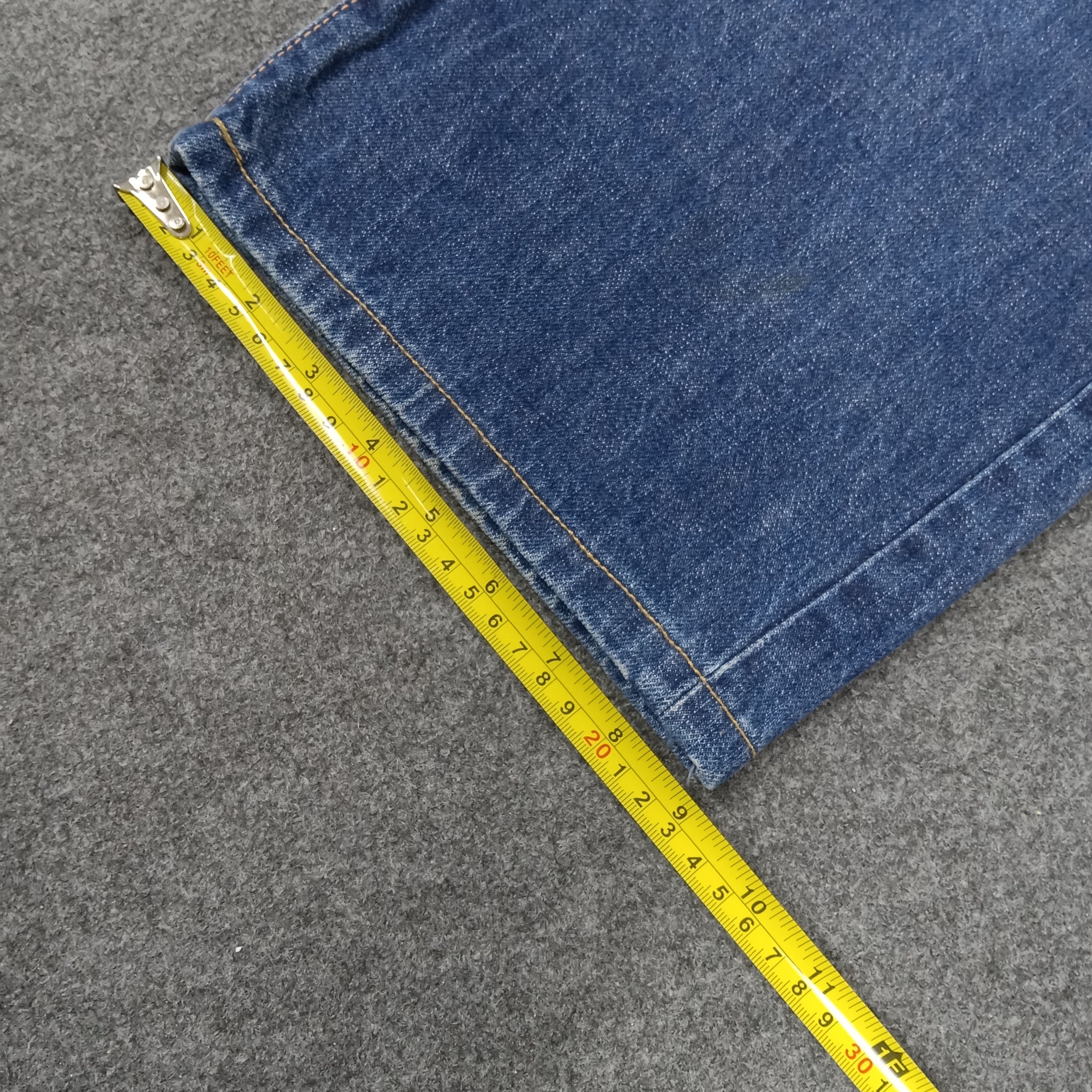 Evisu Evisu Japanese Brand Daicock Custom Art Baggy Denim Jeans Size US 34 / EU 50 - 13 Thumbnail