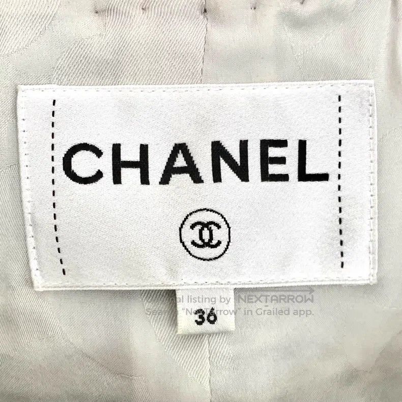 Chanel Chanel 25P colour-matched sequin round neck single-breaste Size XS / US 0-2 / IT 36-38 - 6 Thumbnail