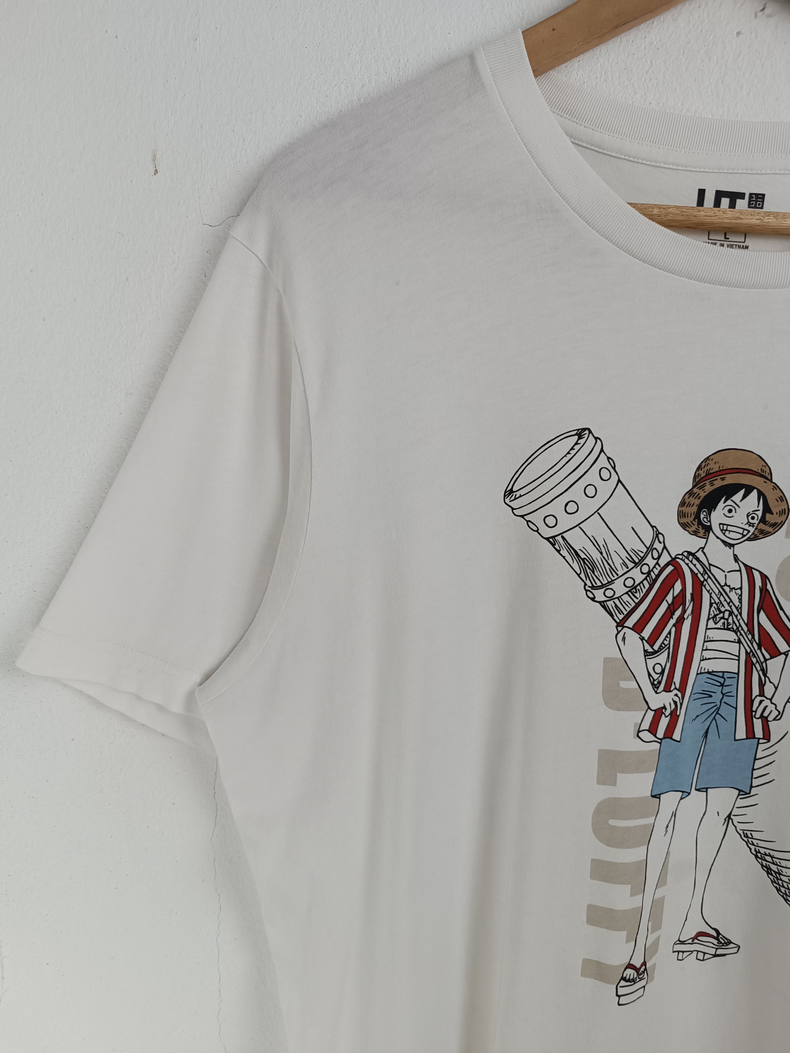 Anime VINTAGE MONKEY D LUFFY ONE PIECE STRAW HAT TS bleach jujutsu Size US L / EU 52-54 / 3 - 5 Thumbnail