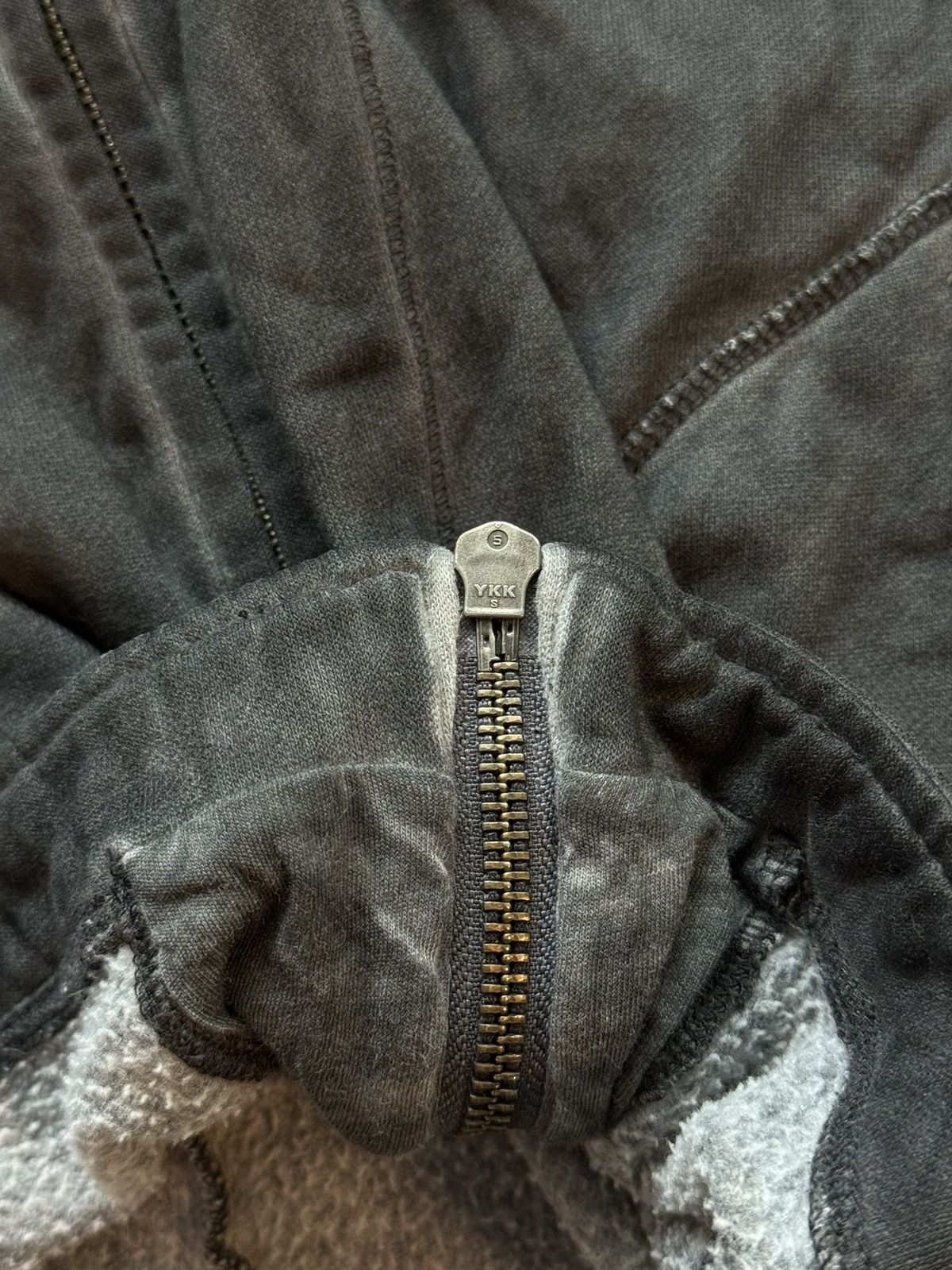 Hysteric Glamour Avant Garde graphite washed Japanese LGB style hoodie Y2K Size US S / EU 44-46 / 1 - 5 Thumbnail