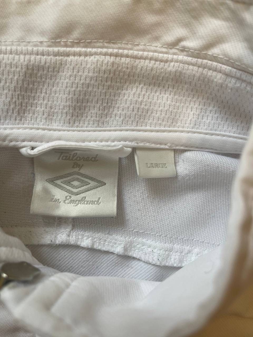 Umbro Umbro England Soccer Track Jacket 2010/12 White Size L Men Size US L / EU 52-54 / 3 - 4 Thumbnail