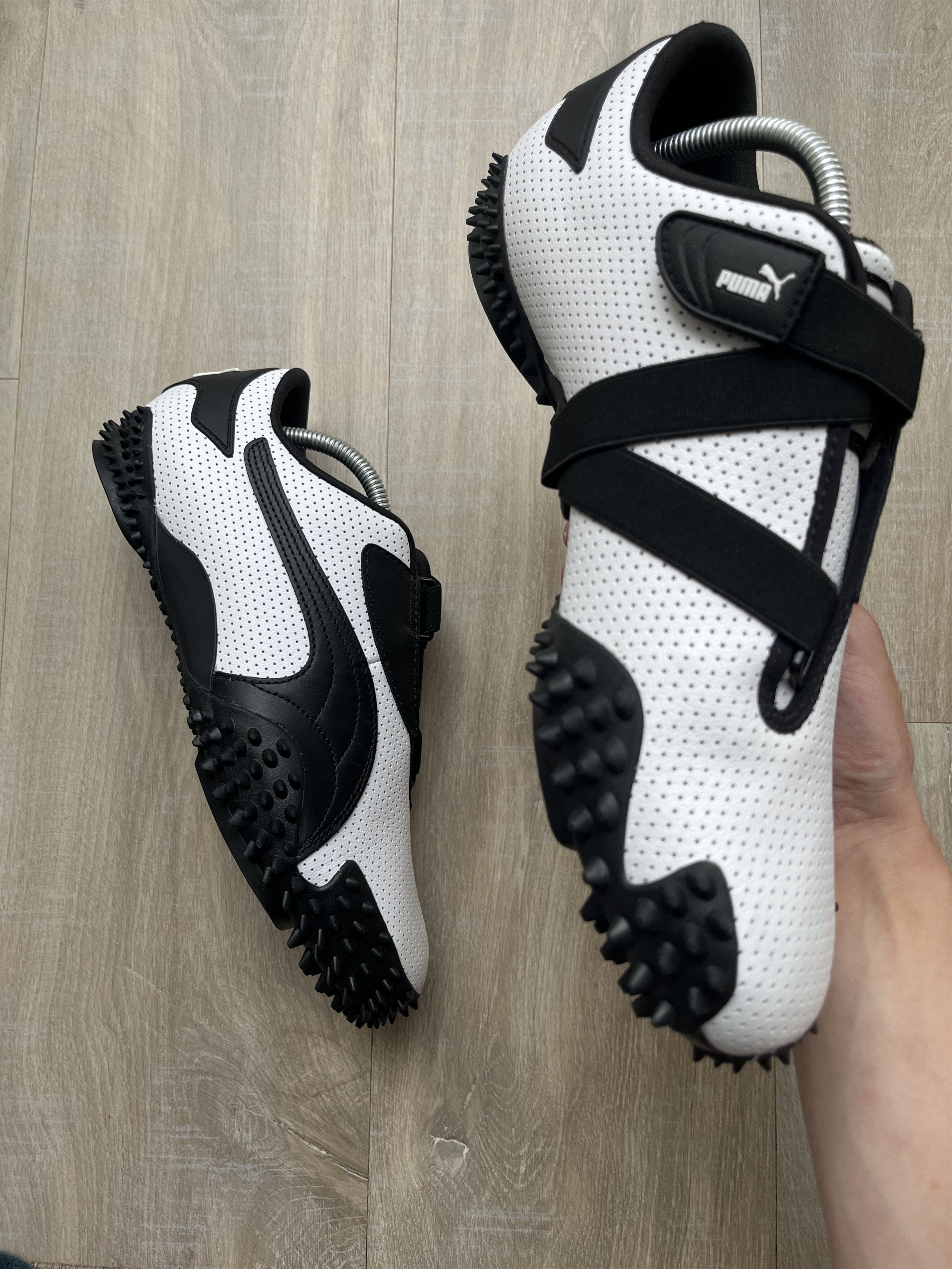 Puma Puma Mostro Perforated Sneakers Shoes White US10.5 Size US 10.5 / EU 43-44 - 3 Thumbnail
