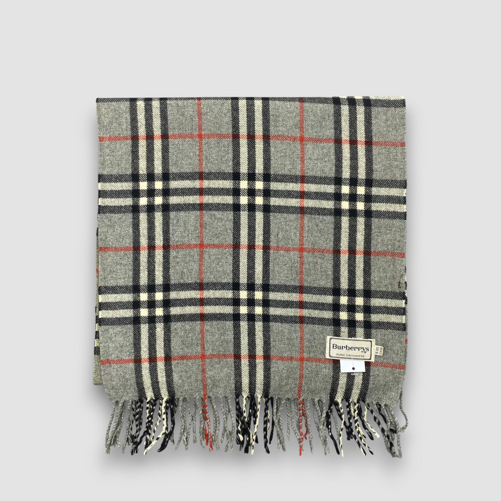 Burberry Vintage Burberry Scarf Muffler Check Winter Scarves Size ONE SIZE - 2 Thumbnail