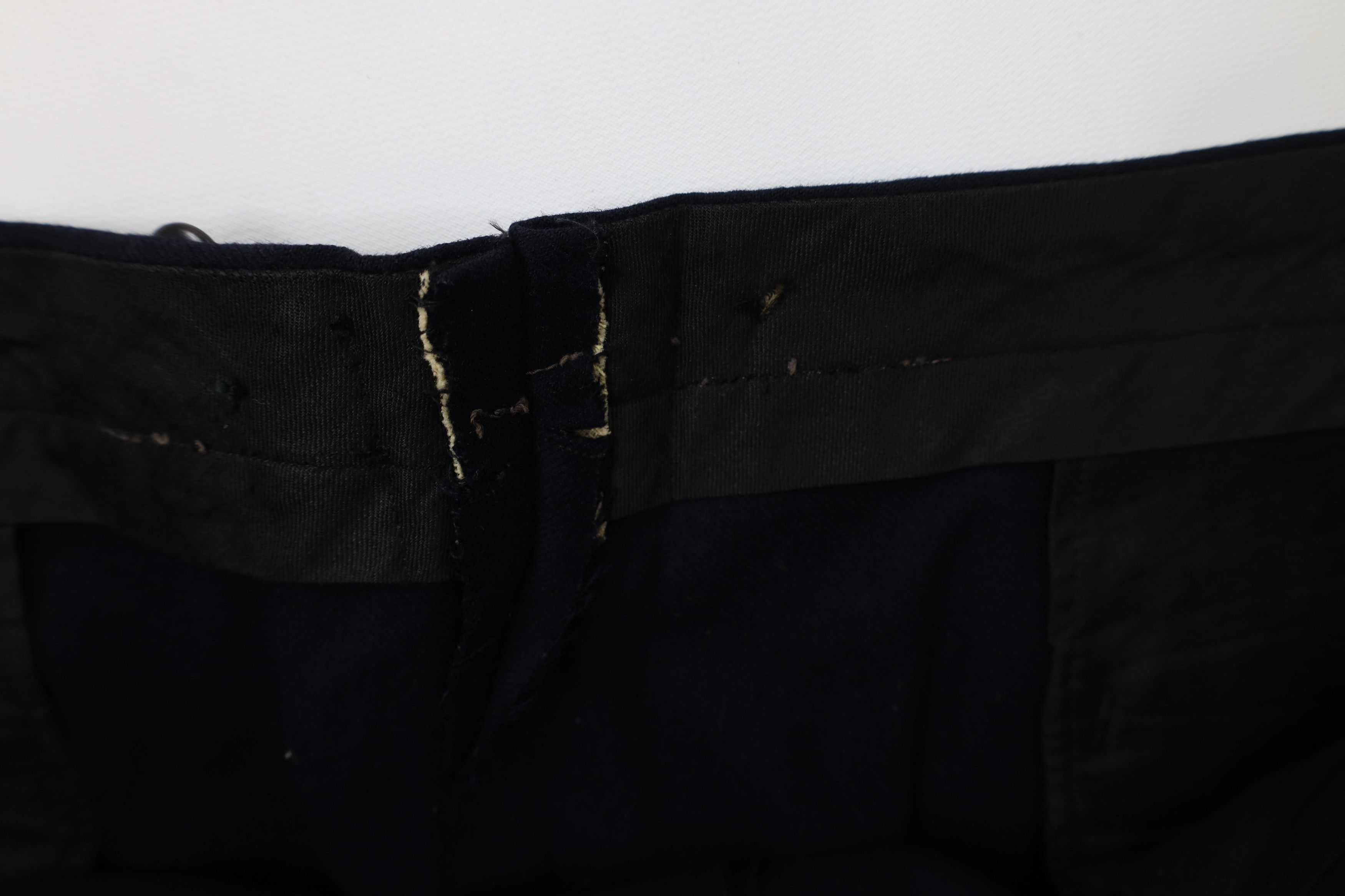 Vintage Vintage 50s Korean War Heavy Wool Wide Leg Pants Blue USA Size US 38 / EU 54 - 6 Thumbnail