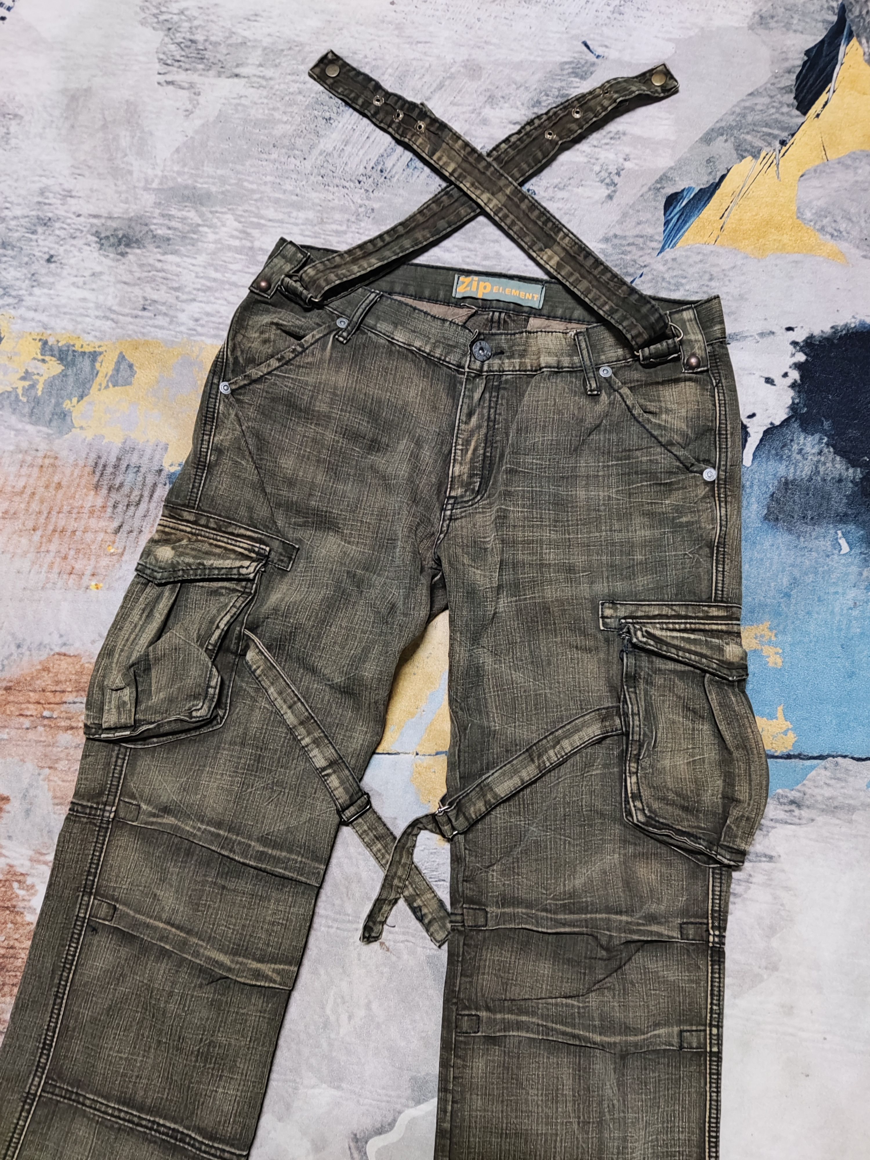 Designer × Hysteric Glamour × Seditionaries Bondage Jeans Very Rare Multipocket Size US 36 / EU 52 - 2 Thumbnail