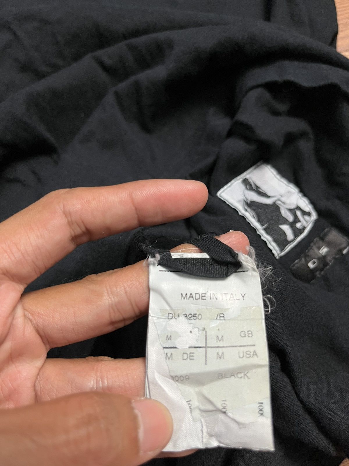 Rick Owens Rick Owens Black Short Shirt Size US M / EU 48-50 / 2 - 12 Thumbnail