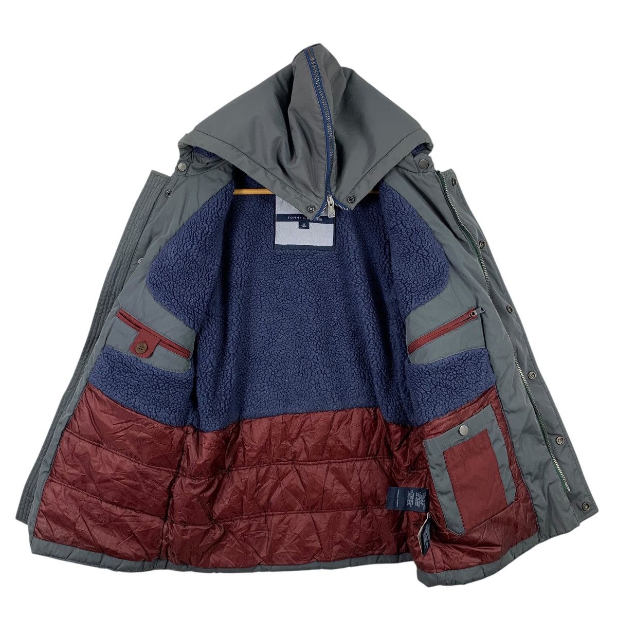 TOMMY HILFIGER Casual Sportswear Tactical Hoodie Jacket