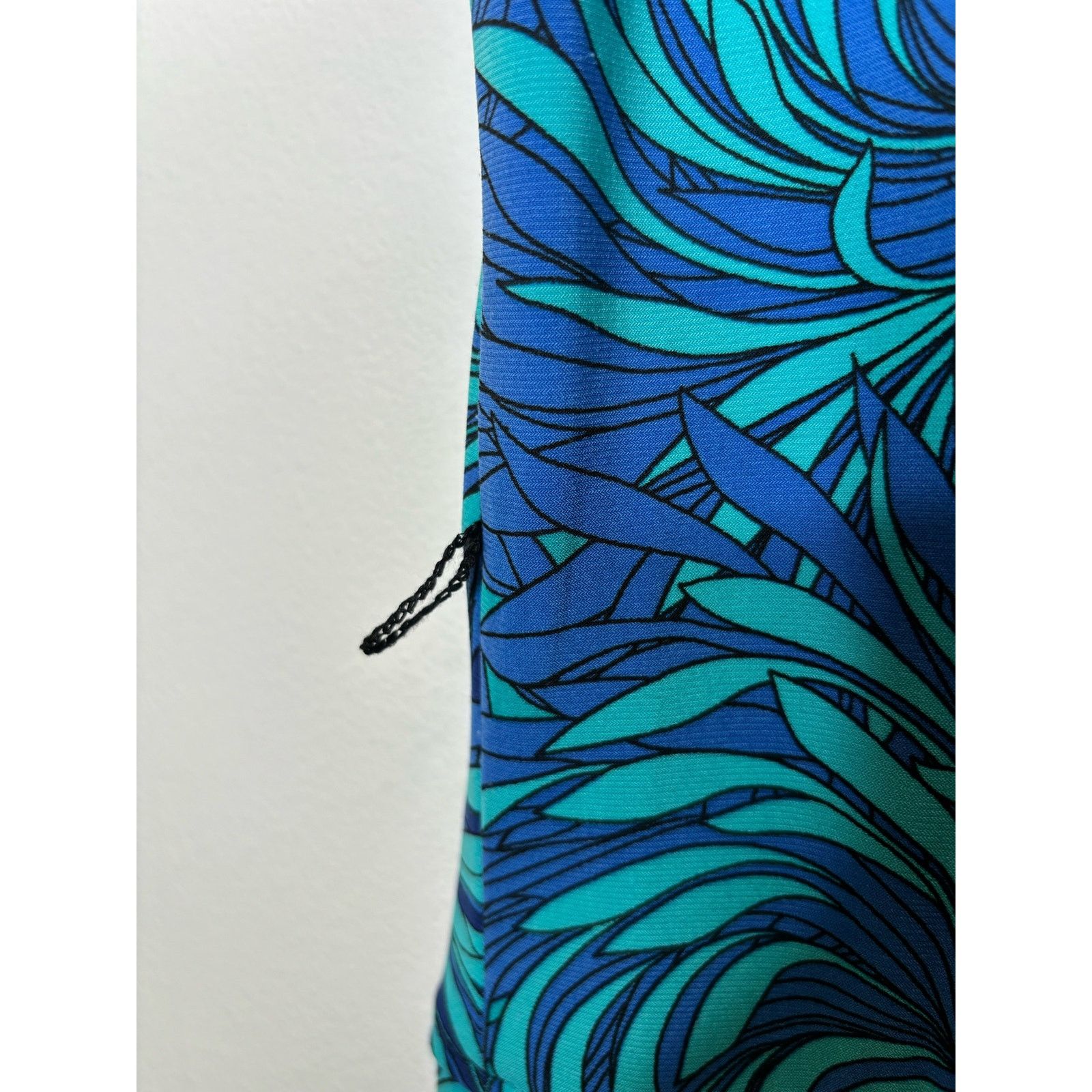 Anne Klein Anne Klein blue tropical midi dress ￼ Size XXL / US 16-18 / IT 52-54 - 3 Thumbnail