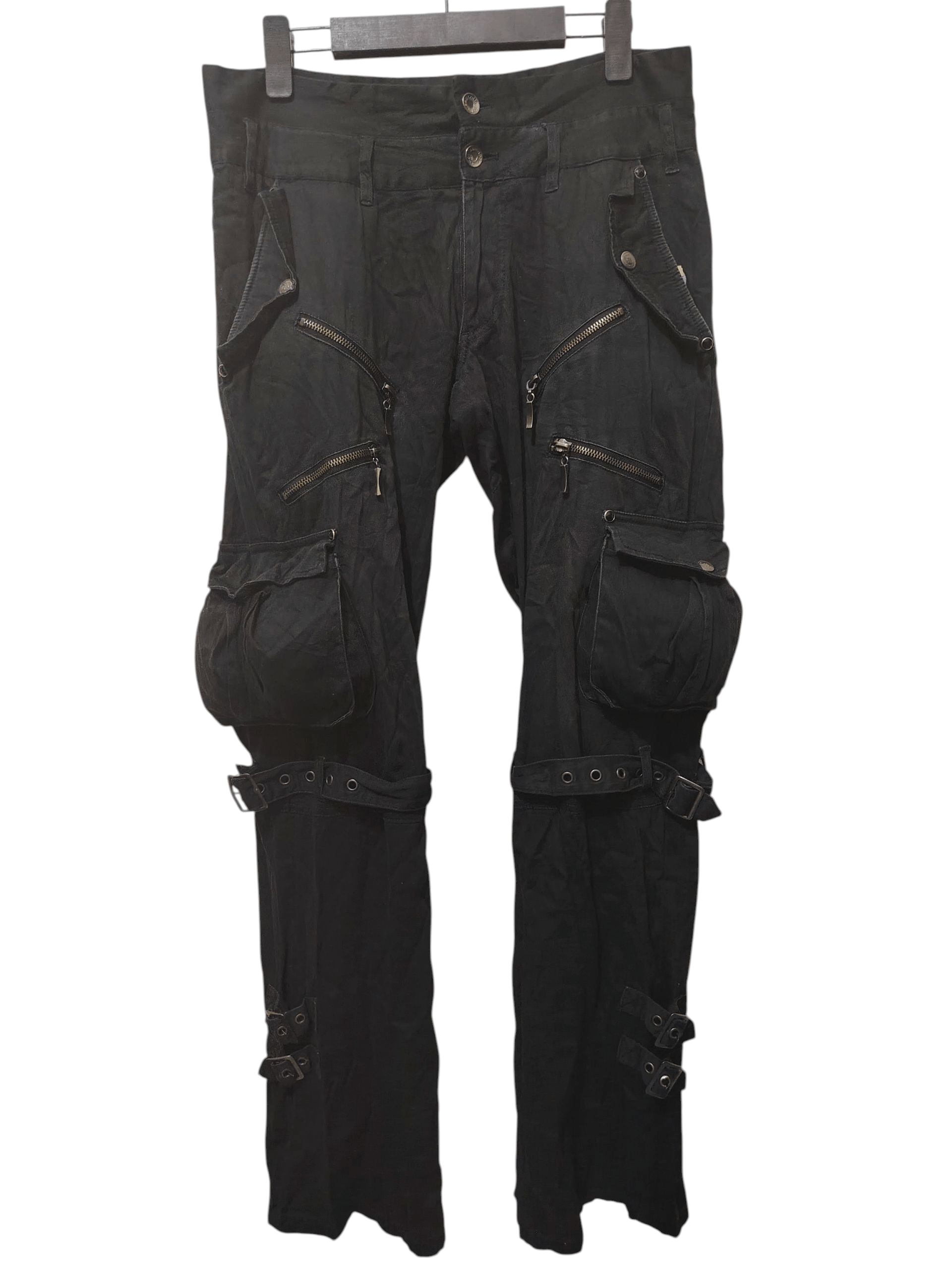 semanticdesign Japanese Bondage Multipocket Pants Punk Style Pants Size US 31 - 19 Thumbnail