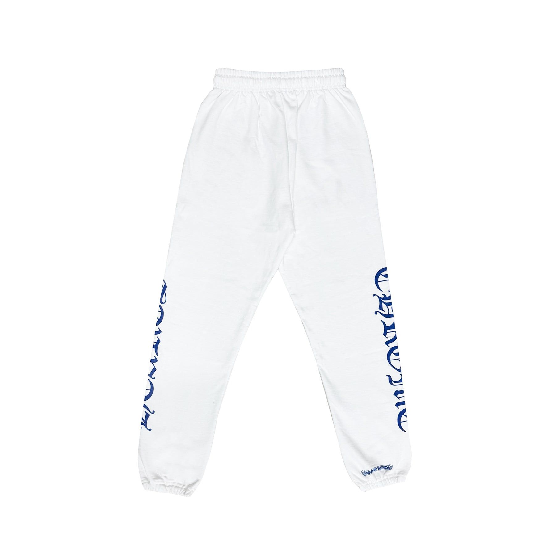 Chrome Hearts Chrome Hearts White Horseshoe Blue Script Sweatpants Size 29" - 2 Thumbnail
