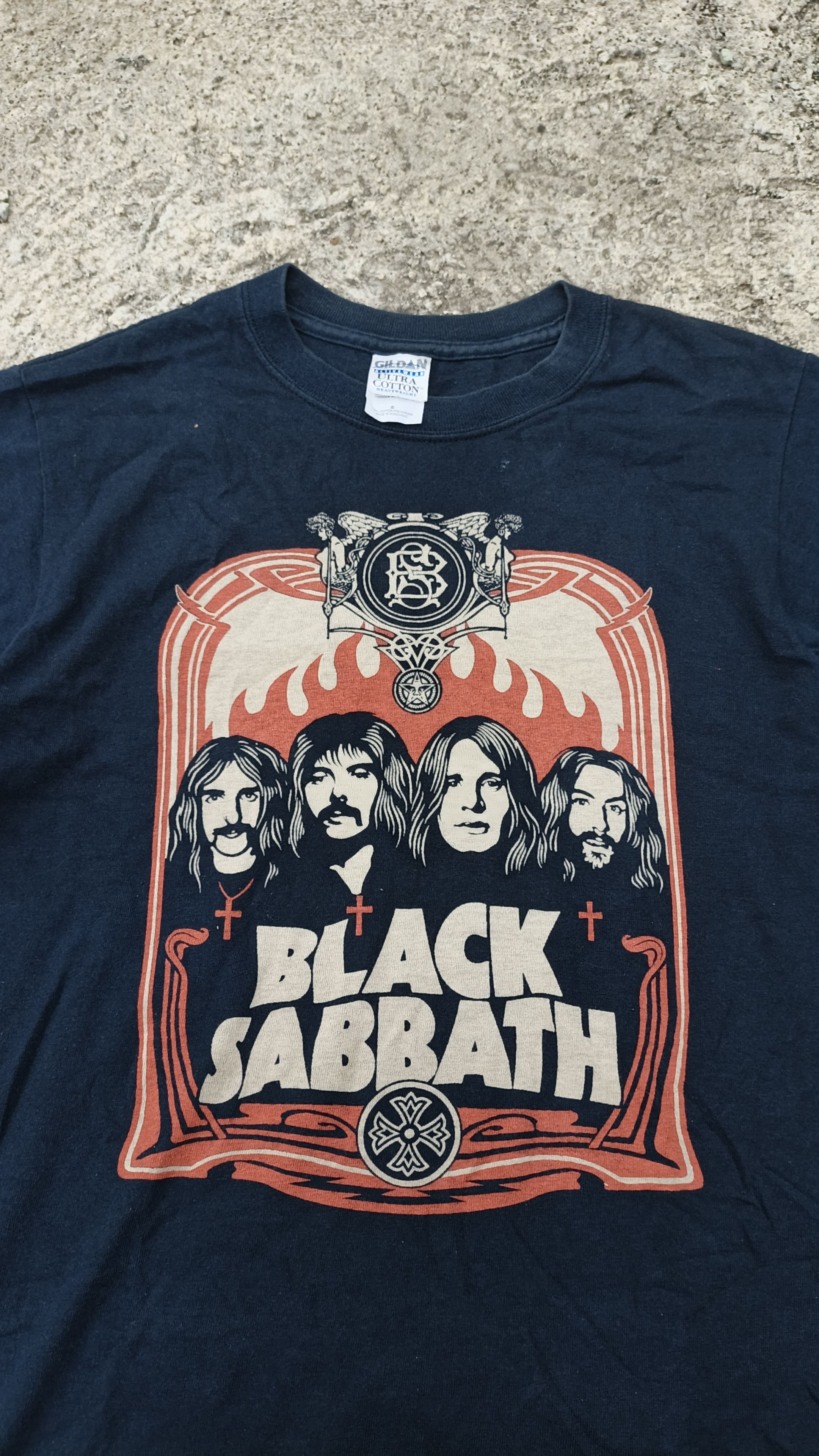 Band Tees Vintage Black Sabbath Band Tee Heavy Metal T-Shirt Size US S / EU 44-46 / 1 - 2 Thumbnail