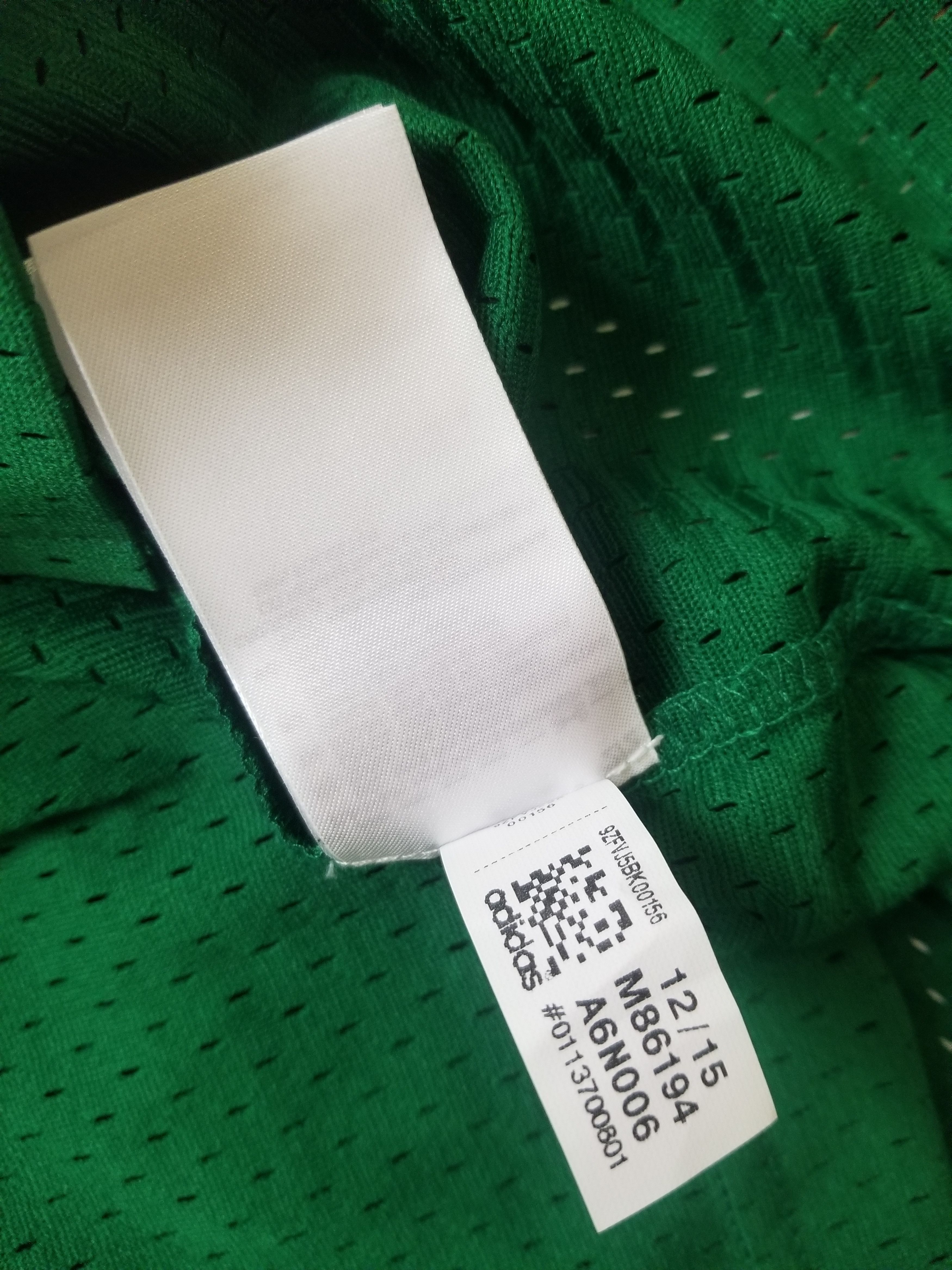 Adidas Larry Bird Boston Celtics Hardwood Classics Swingman Jersey Size US S / EU 44-46 / 1 - 14 Thumbnail