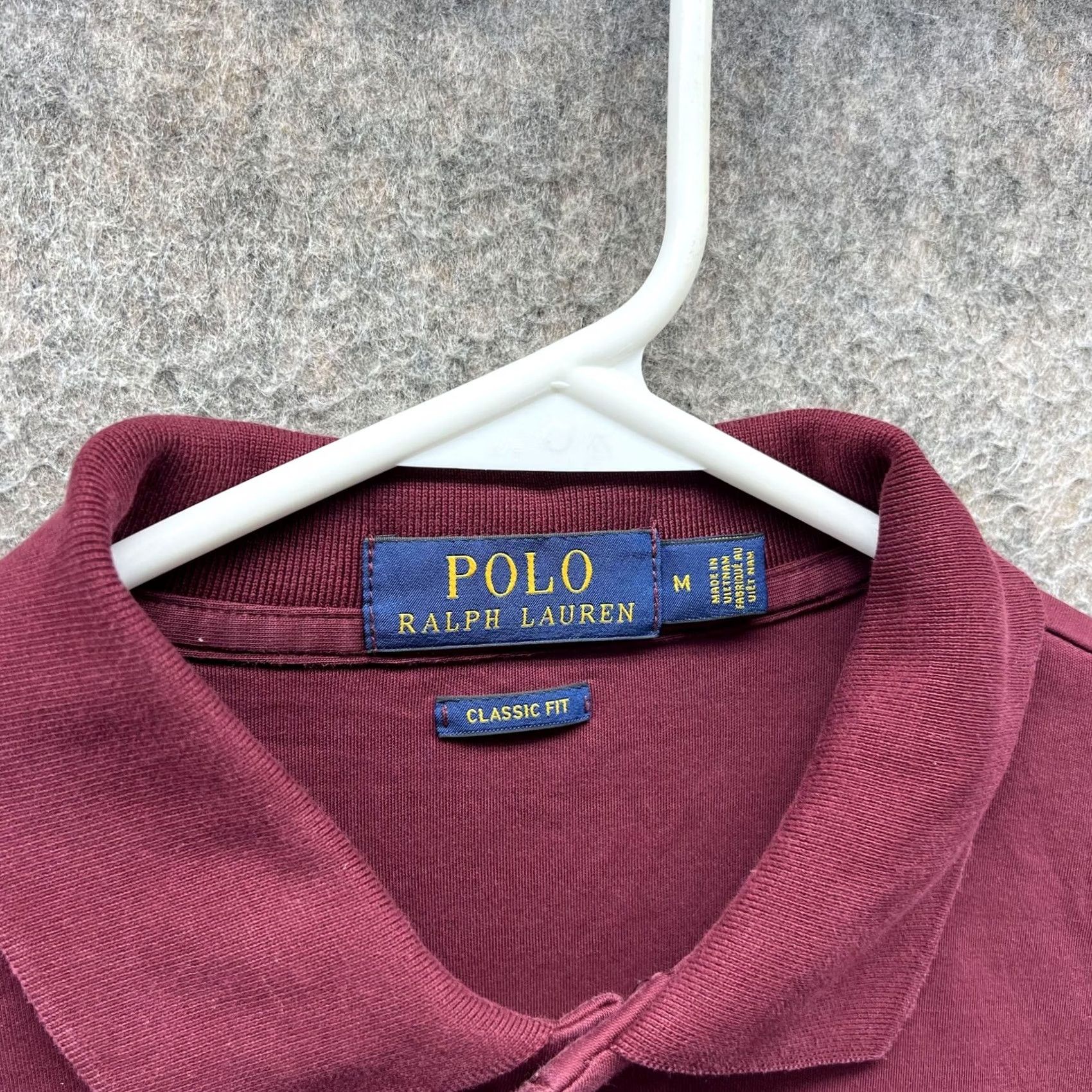 Polo Ralph Lauren Polo Ralph Lauren Polo Shirt Mens Medium Red Classic Fit Cotton Polo Pony Logo Shirt Size US M / EU 48-50 / 2 - 5 Thumbnail