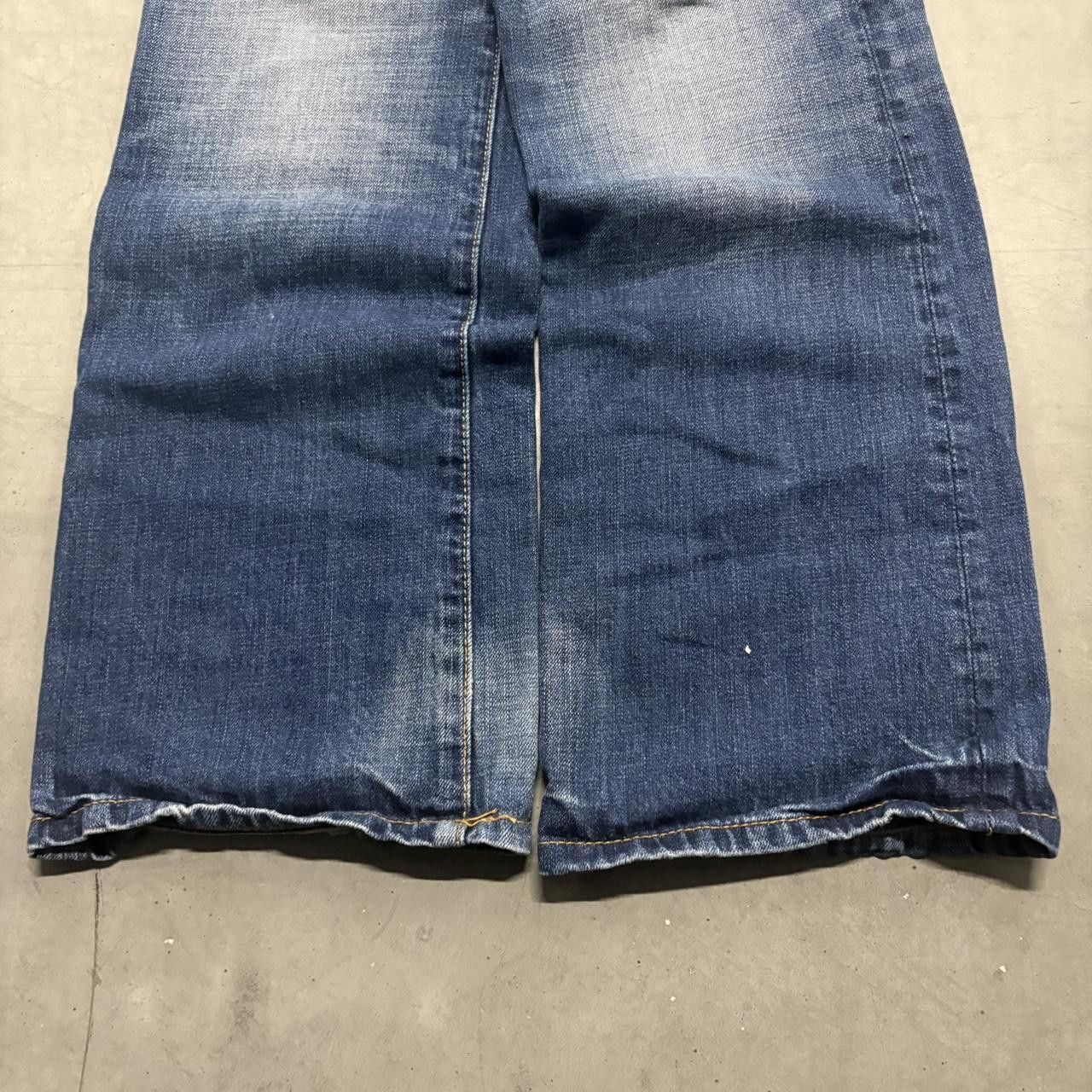 Aeropostale Crazy Vintage Y2K/2000s Baggy Aeropostale Streetwear Skater Levis Dark Wash Denim Jeans! Size US 34 / EU 50 - 5 Thumbnail
