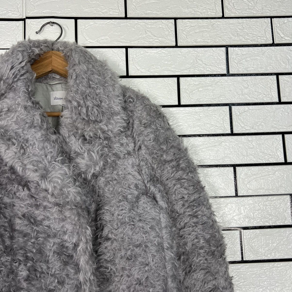 Steven Alan STEVEN ALAN Mohair Double Breasted Coat #4136-C188 Size M / US 6-8 / IT 42-44 - 4 Thumbnail