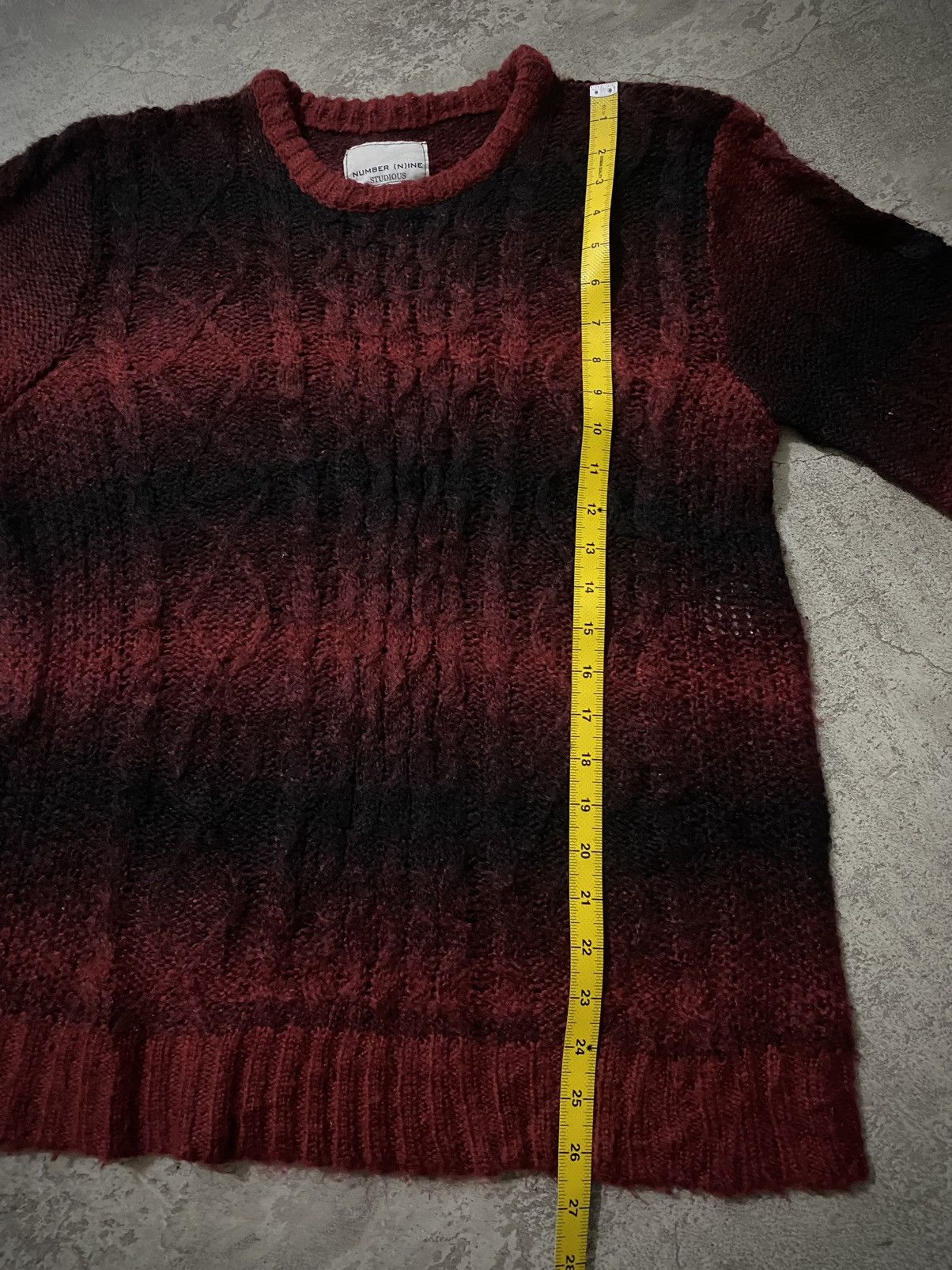 Number (N)ine Number (N)ine Studious "Kurt cobain style" knitwear Size US L / EU 52-54 / 3 - 8 Thumbnail