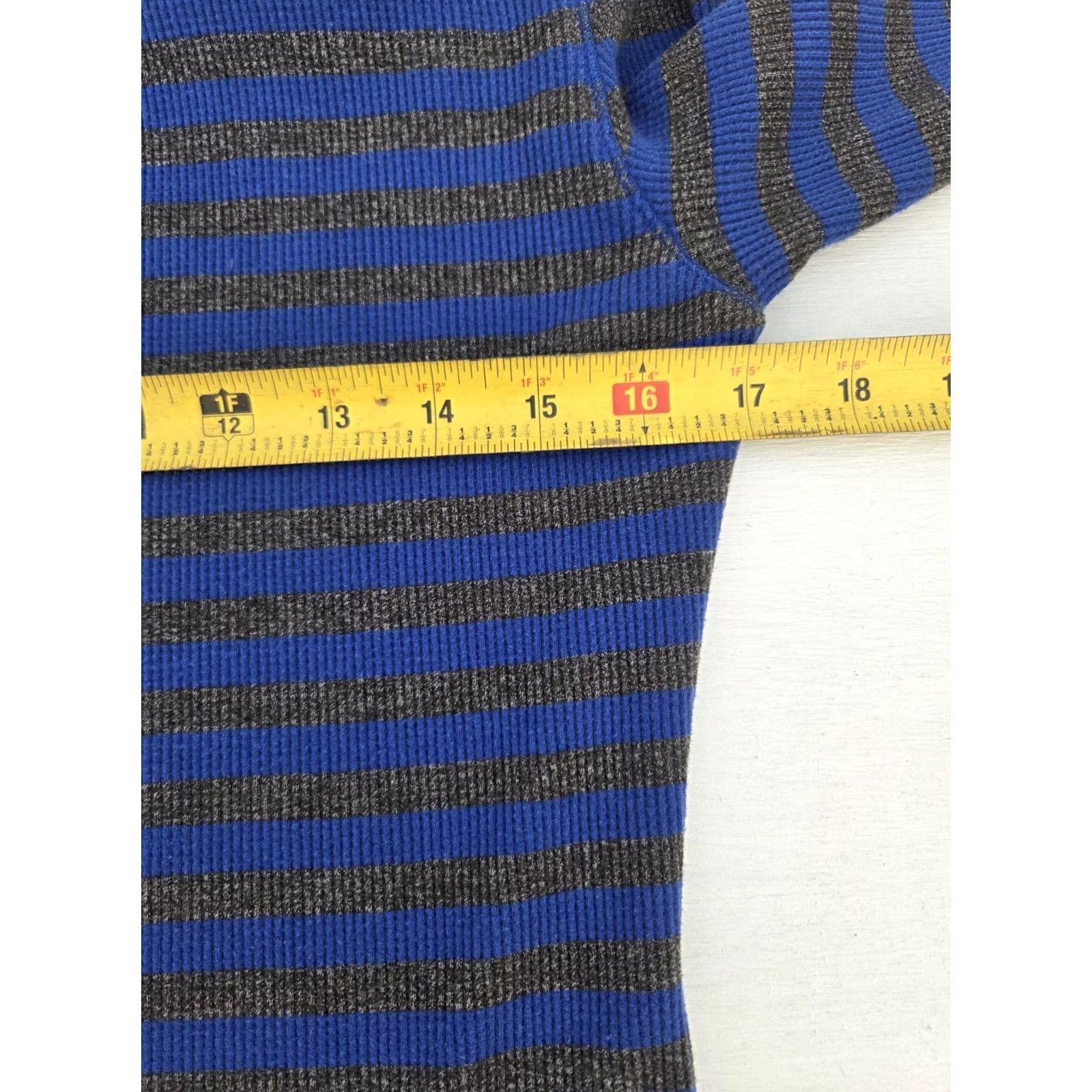 Calvin Klein Calvin Klein Performance Womens Hoodie Striped Thermal Long Sleeve Shirt M Multicolor Size M / US 6-8 / IT 42-44 - 7 Thumbnail