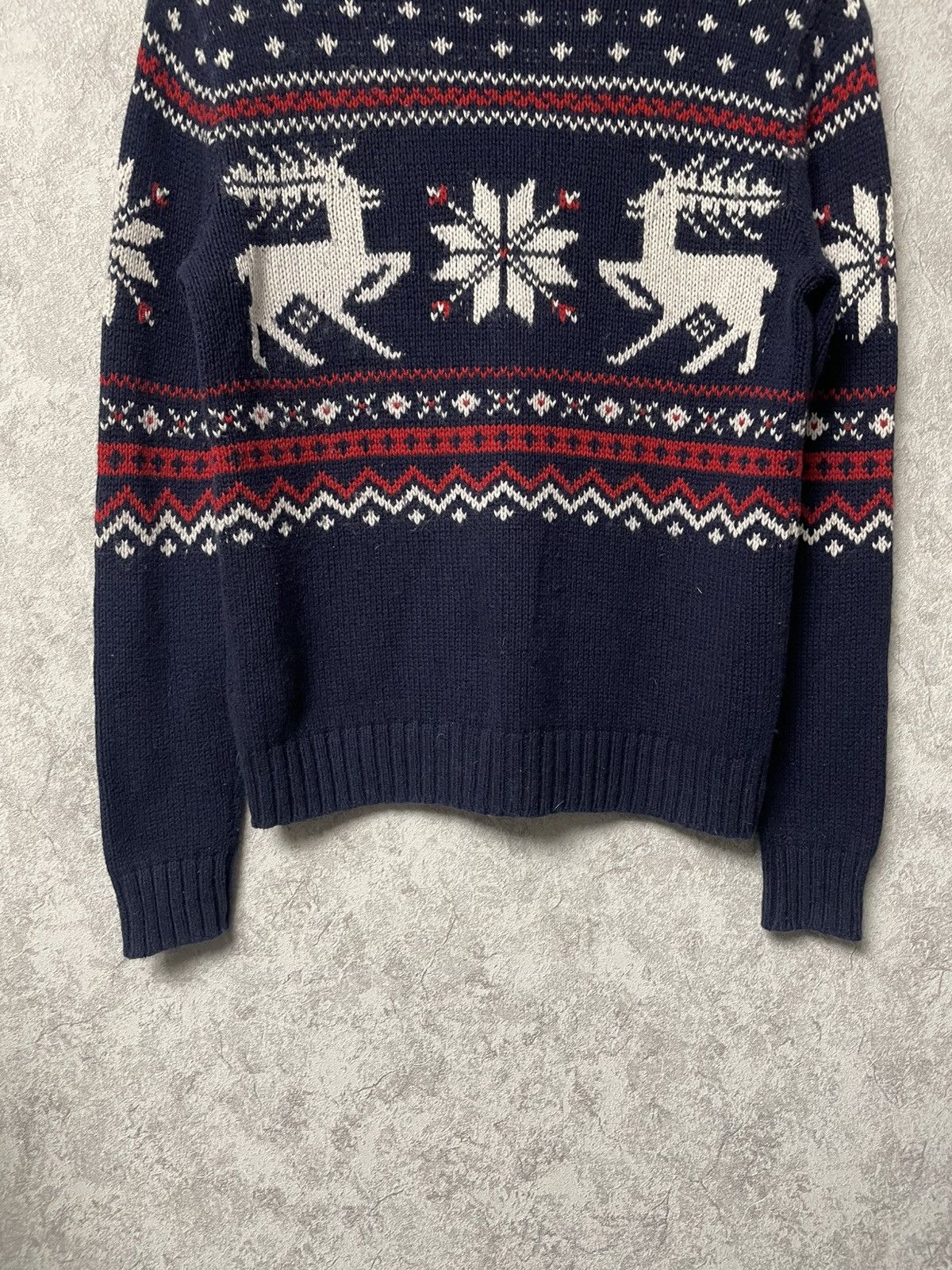 Polo Ralph Lauren Vintage Polo Ralph Lauren Snowflake Reindeer Sweater USA Size US S / EU 44-46 / 1 - 16 Thumbnail